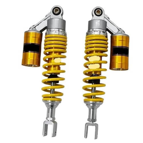 Motorcycle Shock Absorber 8mm Feder 360mm STOßDÄMPFER Für CB900F CB1100F CBX1000 Für Su&zuki Für Ya&maha Für Ka&wasaki Schwarz Chrom von NMHTJ