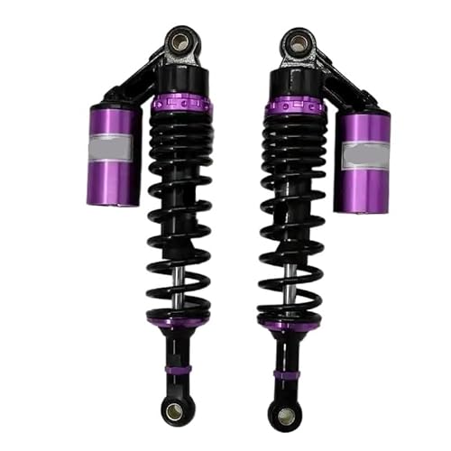 Motorcycle Shock Absorber 8mm Feder 370mm/375mm/380mm Stoßdämpfer für Ya&maha XT500 TT500 für Ka&wasaki für Su&zuki RM370 RM125 für ATV schwarz von NMHTJ