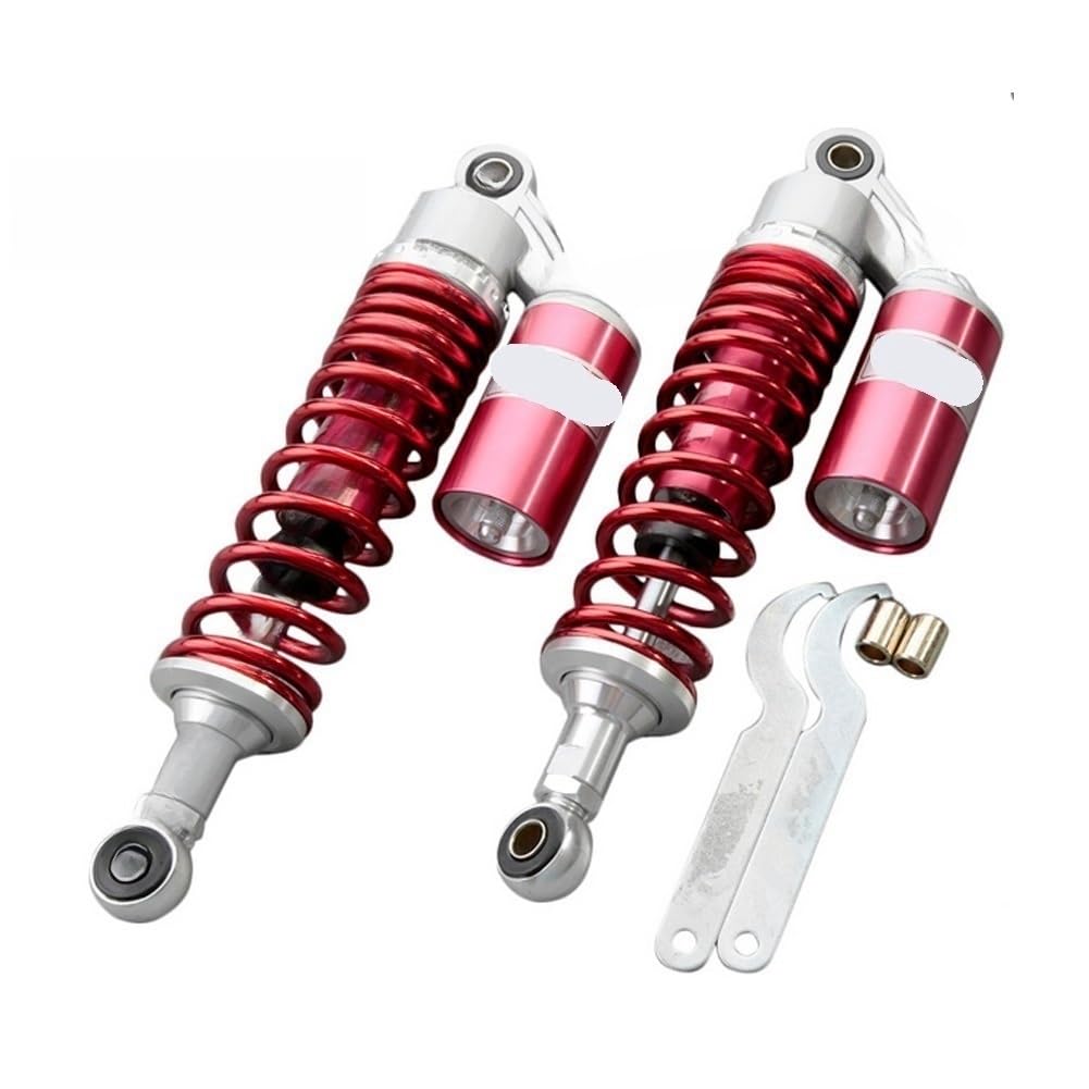 Motorcycle Shock Absorber Motorrad Eye-Eye 280 MM 320 MM Paar Hintere Luftstoßdämpfer Aufhängung Für ATV Quad Scooter Kart Dirt Sport Bikes Motor von NMHTJ