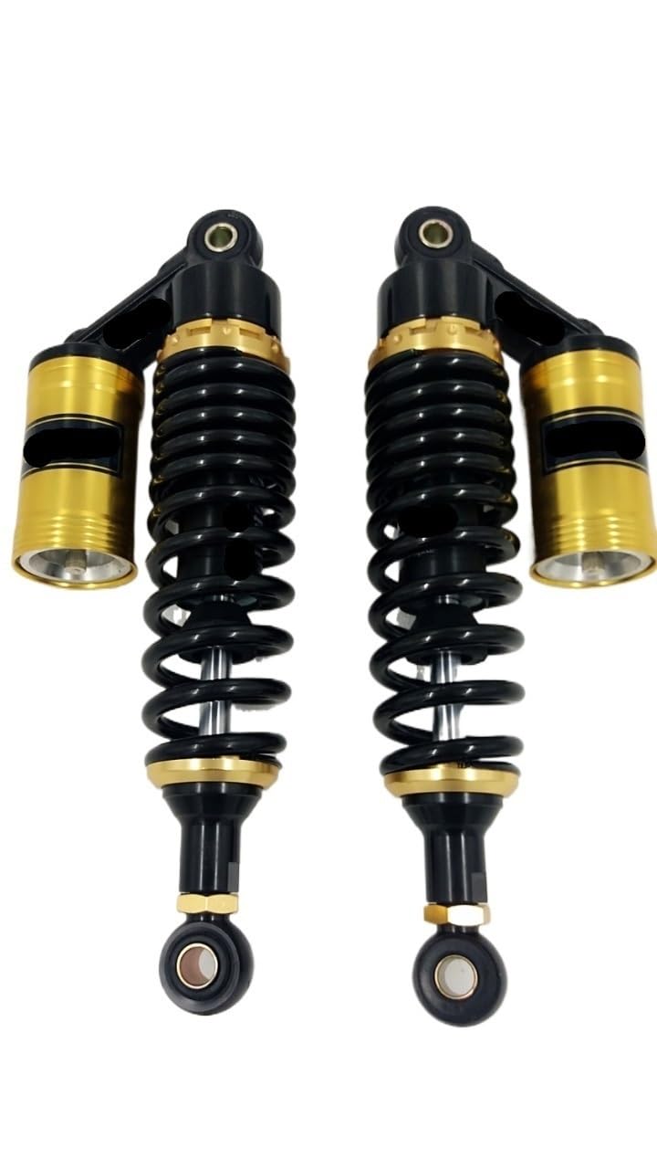 Motorcycle Shock Absorber Motorrad-Stoßdämpferaufhängung für Z50 für Ya&maha DT50 für Su&zuki GT125 GT250 für Ka&wasaki schwarz von NMHTJ