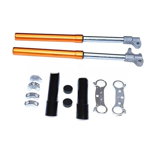 Motorcycle Shock Absorber Vorderradgabel-Stoßdämpferaufhängung für 47cc-49cc-Zweitakt für Mini-Offroad-Motorrad-Modifikationsteile, 6 Farben von NMHTJ