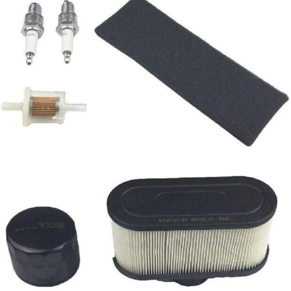 Luftfilter Spark Kraftstofffilter Service Kit Zündkerze Zugschnur für Kawasaki Motoren FR541V FR600V FR651V FR691V FR730V Zubehör von NMJHEVX