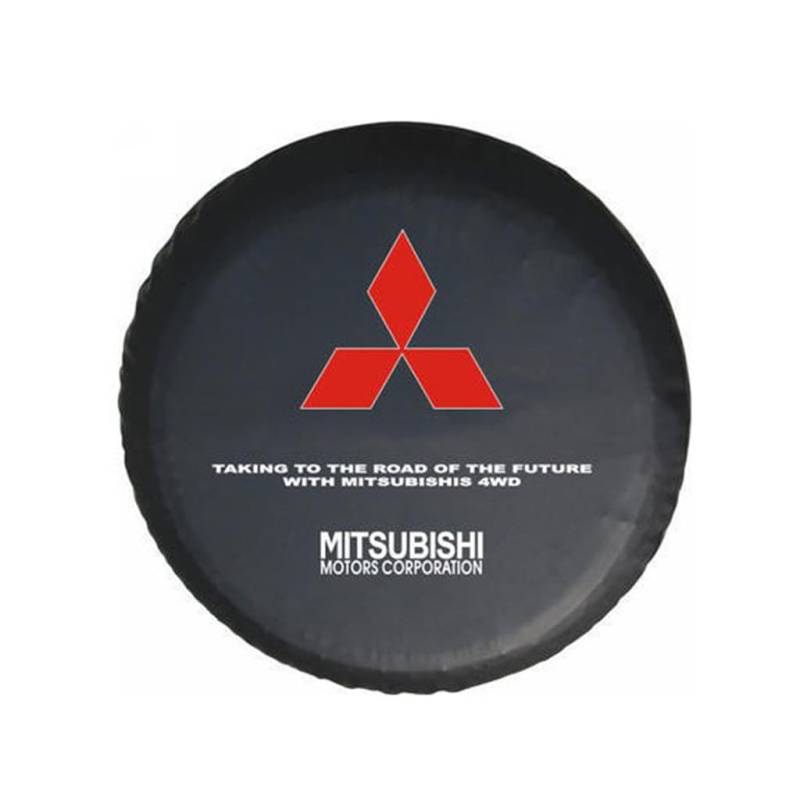 Auto Reserveradabdeckung Ersatzradabdeckungen für Mitsubishi ASX I 2010-2024,Leder Reifentaschen Reifen Abdeckungen Reifenabdeckung Bezug Reserverad Tasche,15 inch for tyre (28"-29") von NMQDFRER