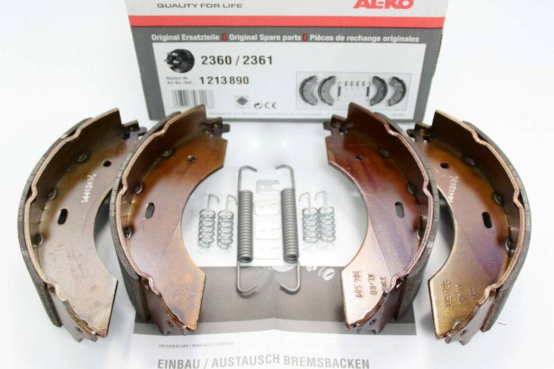 trailer parts4u Original Bremsbackensatz Alko 2361 2360 Alko Set 49 230x60mm Nr.: 1213890 von trailer parts4u