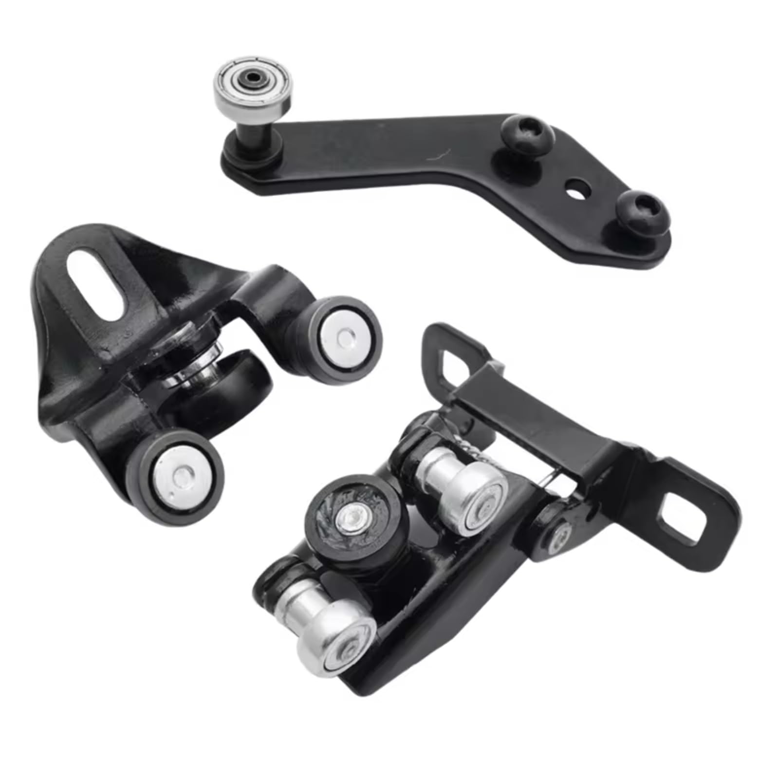 Kompatibel Mit Ford Für Transit Für MK7 MK6 2000 2001 2002 2003 2004 2005 2006 2007 2008–2014 1705694 Auto-Schiebetürführungssatz Rechte Seite Schieberolle Oben Mitte Unten Auto Seitentür Führung von NNBINK