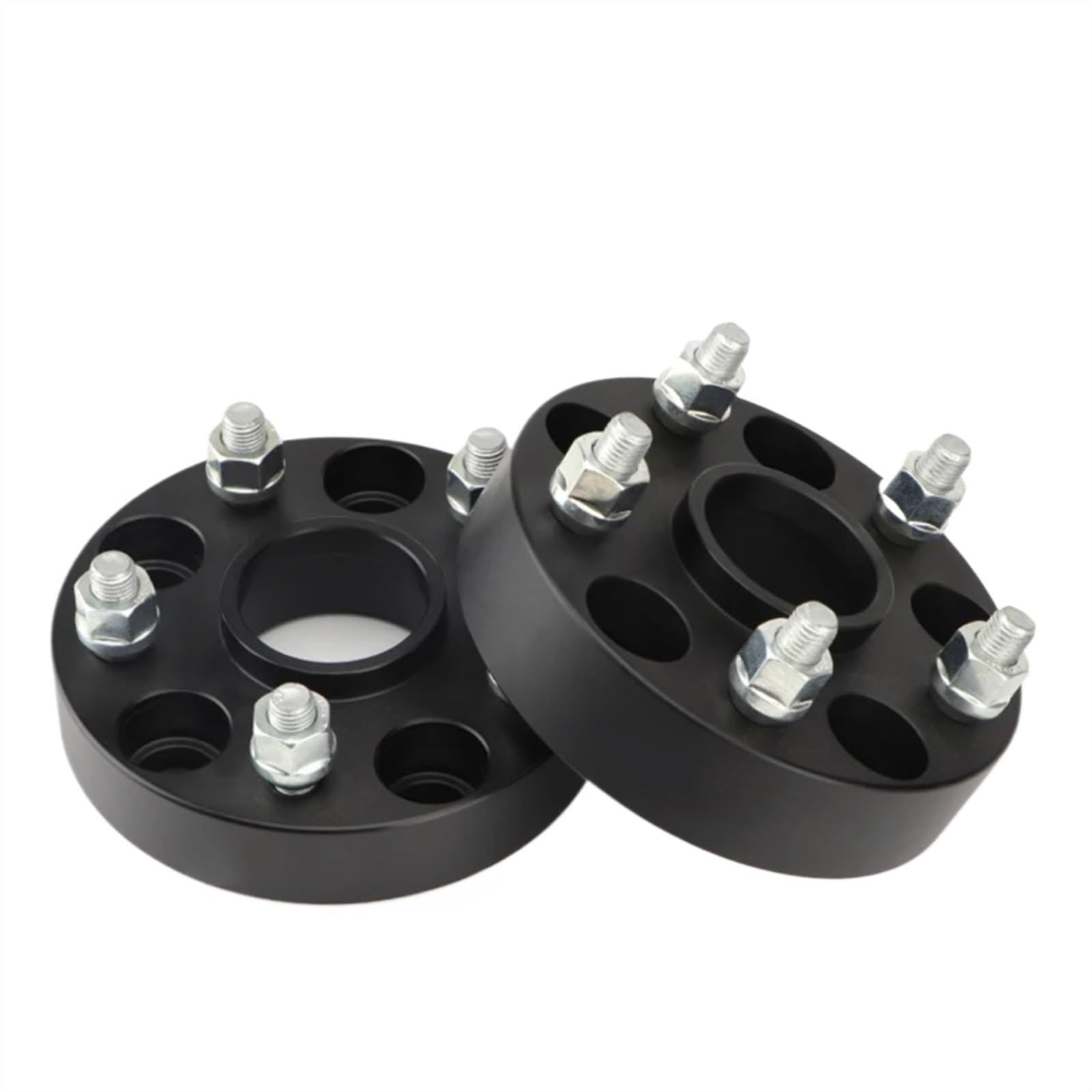 Kompatibel Mit Nissan Für 350Z Für 370Z Für GT-R, 2 Stück Spurverbreiterung Adapter PCD 5x114,3 CB 66,1 Mm M12 X 1,25 Mm Hubcentric Wheels Spacer Spurverbreiterungen(Black,25mm) von NNBINK