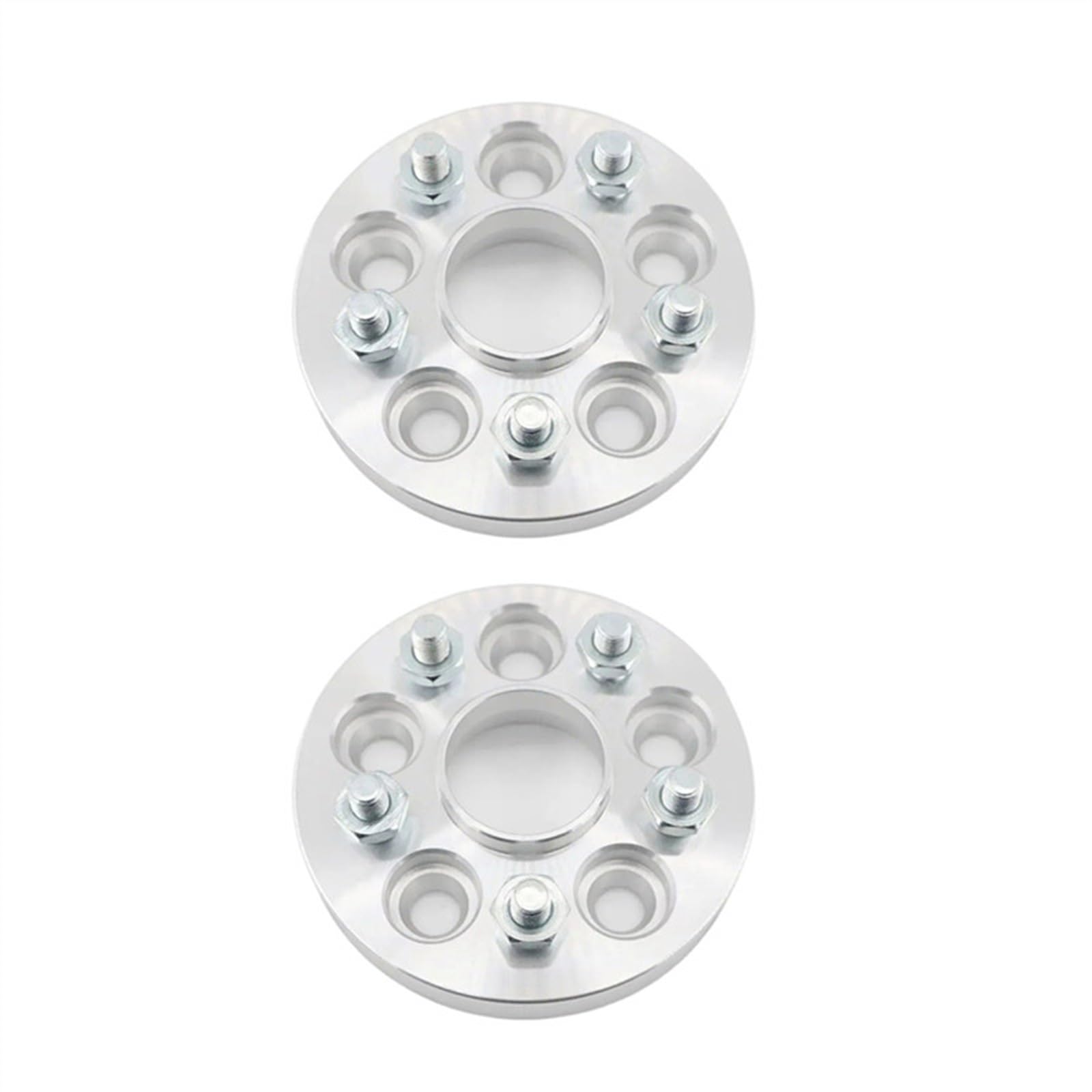 NNBINK 2 Stücke Spurverbreiterungen Adapter PCD 5x100 Zu 5x112 CB 57,1 Zu 66,6 20mm / 25mm 12x1,5 Hubcentric Spurverbreiterungen Distanzscheiben Platte Geändert Teile Spurverbreiterungen(20mm) von NNBINK