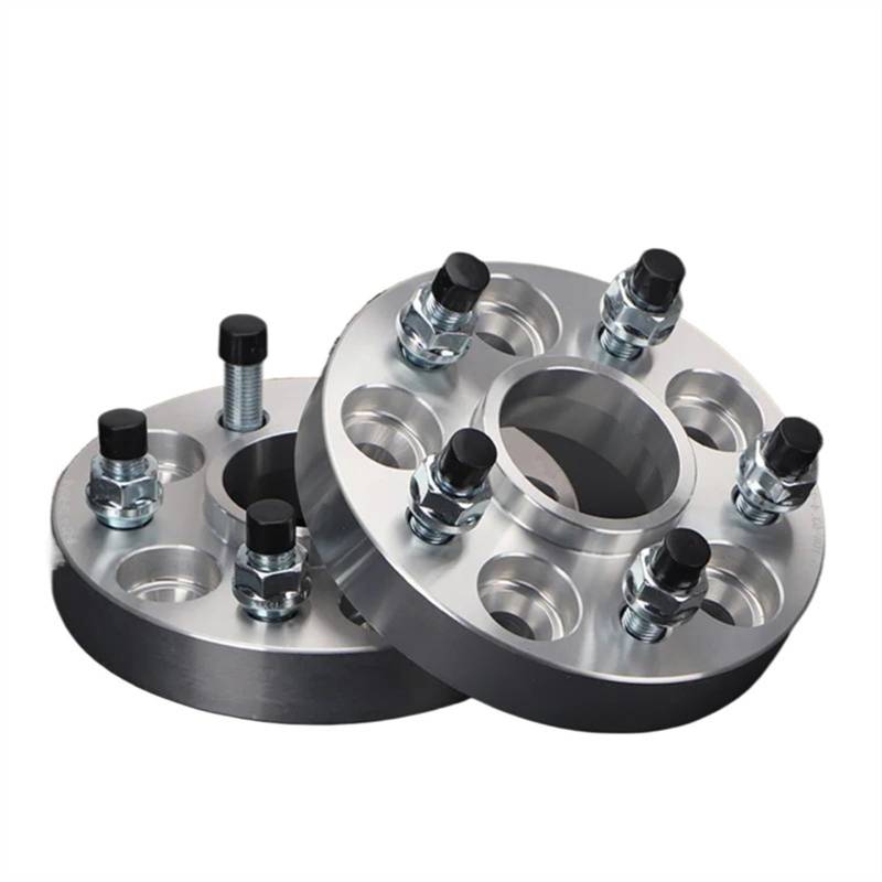 NNBINK Kompatibel Mit Dodge, 2 Stück Spurverbreiterung, Adapter PCD 5 X 114,3 CB 67,1 Mm, 5 Radschrauben, Nabenzentrierung, Räder, Distanzstücke, Trennscheiben, Platte Spurverbreiterungen(15mm) von NNBINK