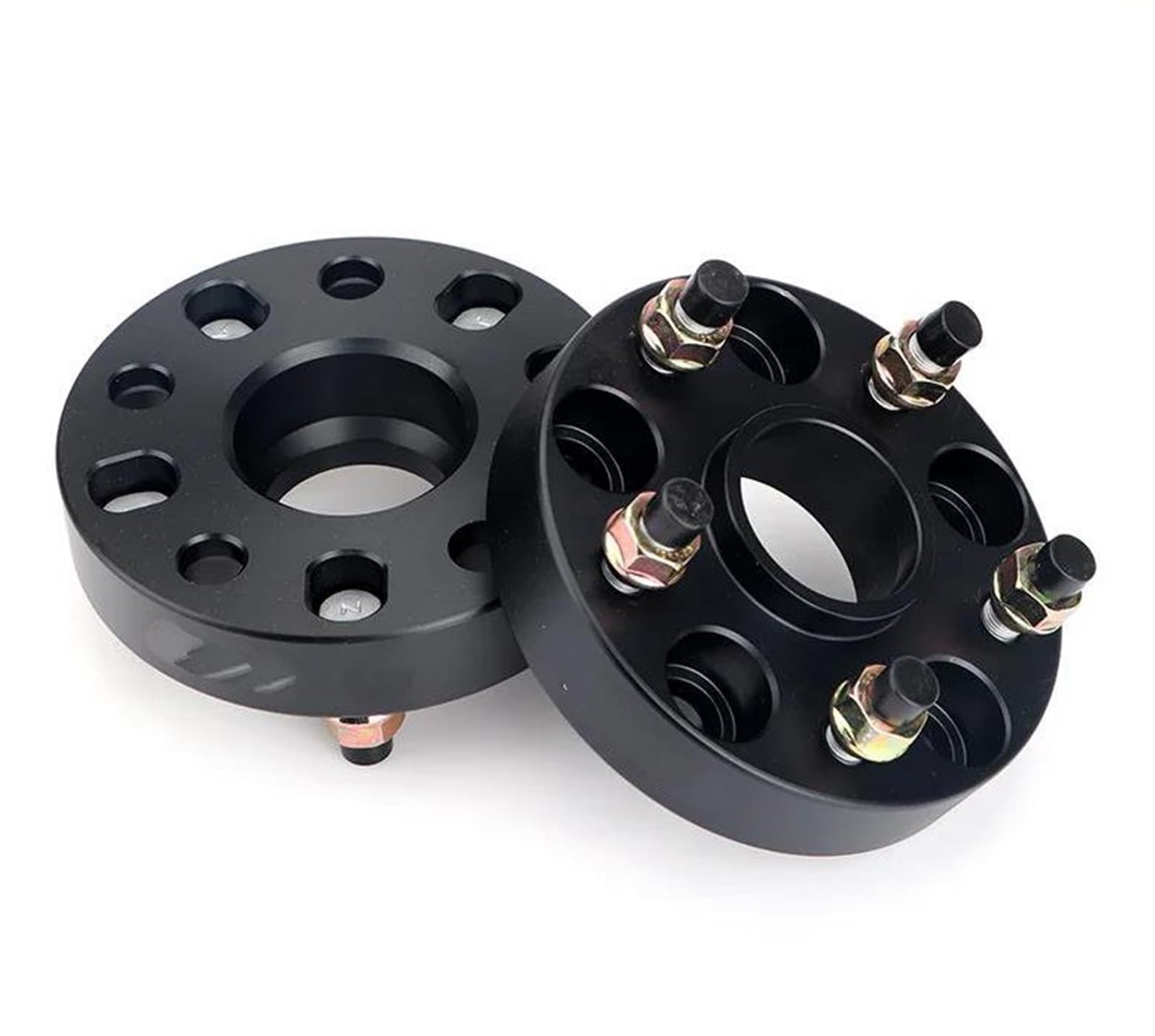 NNBINK Kompatibel Mit Land Für Rover Für Defender 2007–2016 Für Discovery Radabstandshalter-Adapter 5 Lug PCD 5 X 165,1 CB 113,1 Mm 25/35/40/50/60 Mm M16 X P1,5 Spurverbreiterungen(2PCS 40mm) von NNBINK