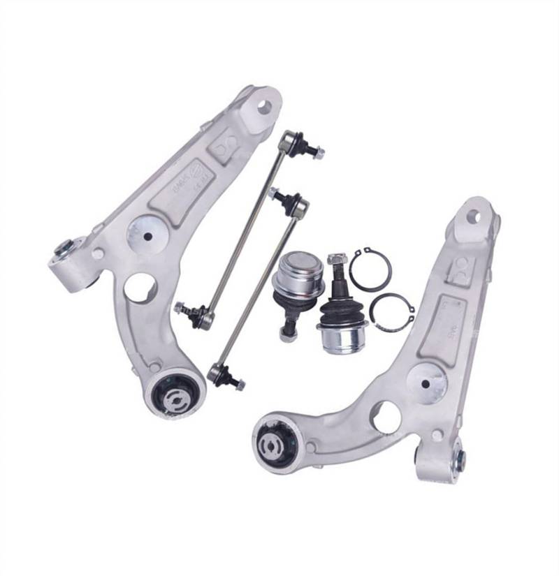 NNBINK Lenker Radaufhängung Kompatibel Mit Chrysler 200 2WD 4WD 68224731AB 04668994AD Autoteile Vorderer Unterer Querlenkersatz Wishbone-Radaufhängung 04668993AE(2WD) von NNBINK