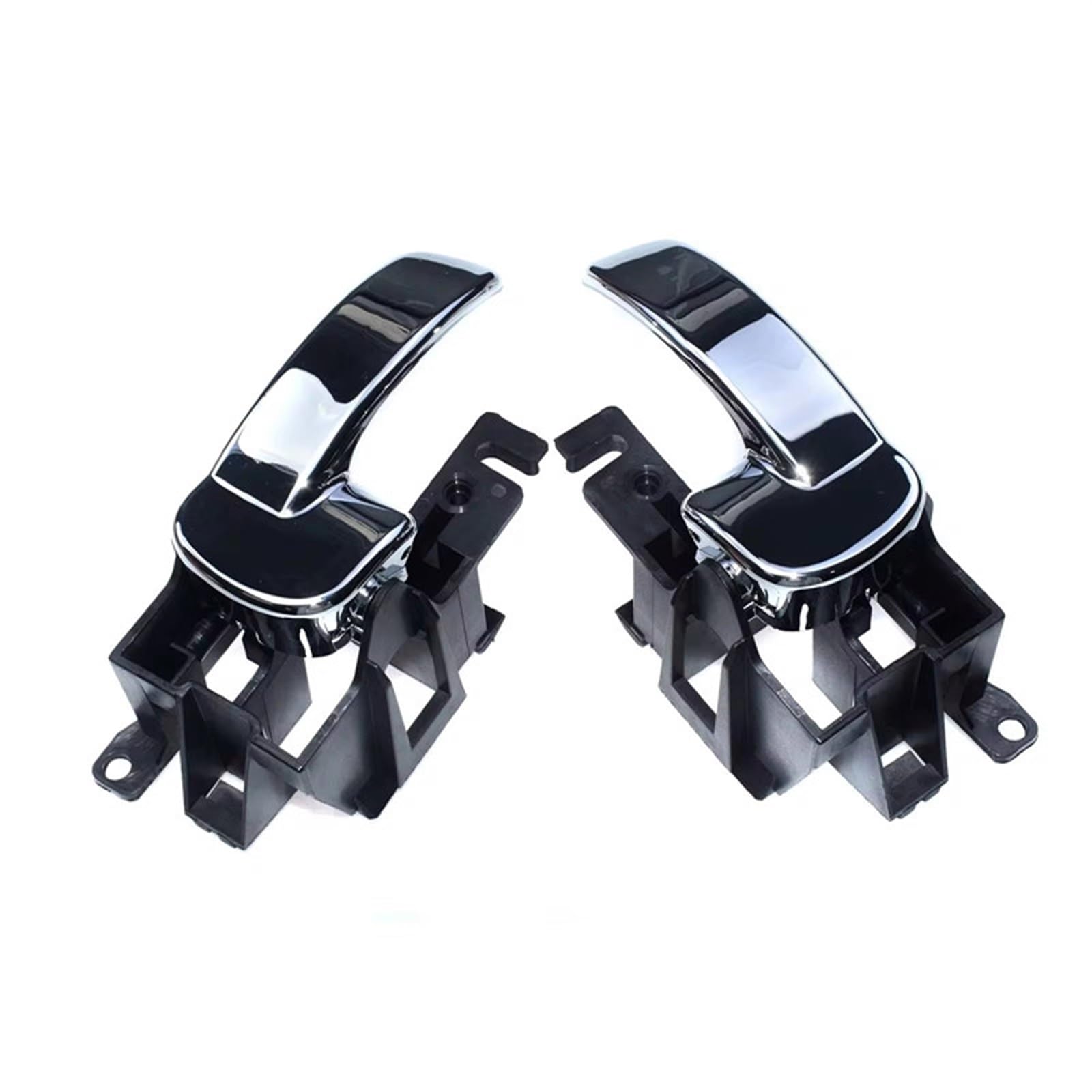 NNJIEUPO Auto Innentürgriff Kompatibel Mit Nissan Für Pathfinder 2005–2009 Vorne Hinten Links Rechts Chrom Innentürgriff OE: 80671-4X02B 80671-4X00A(1 Pair) von NNJIEUPO