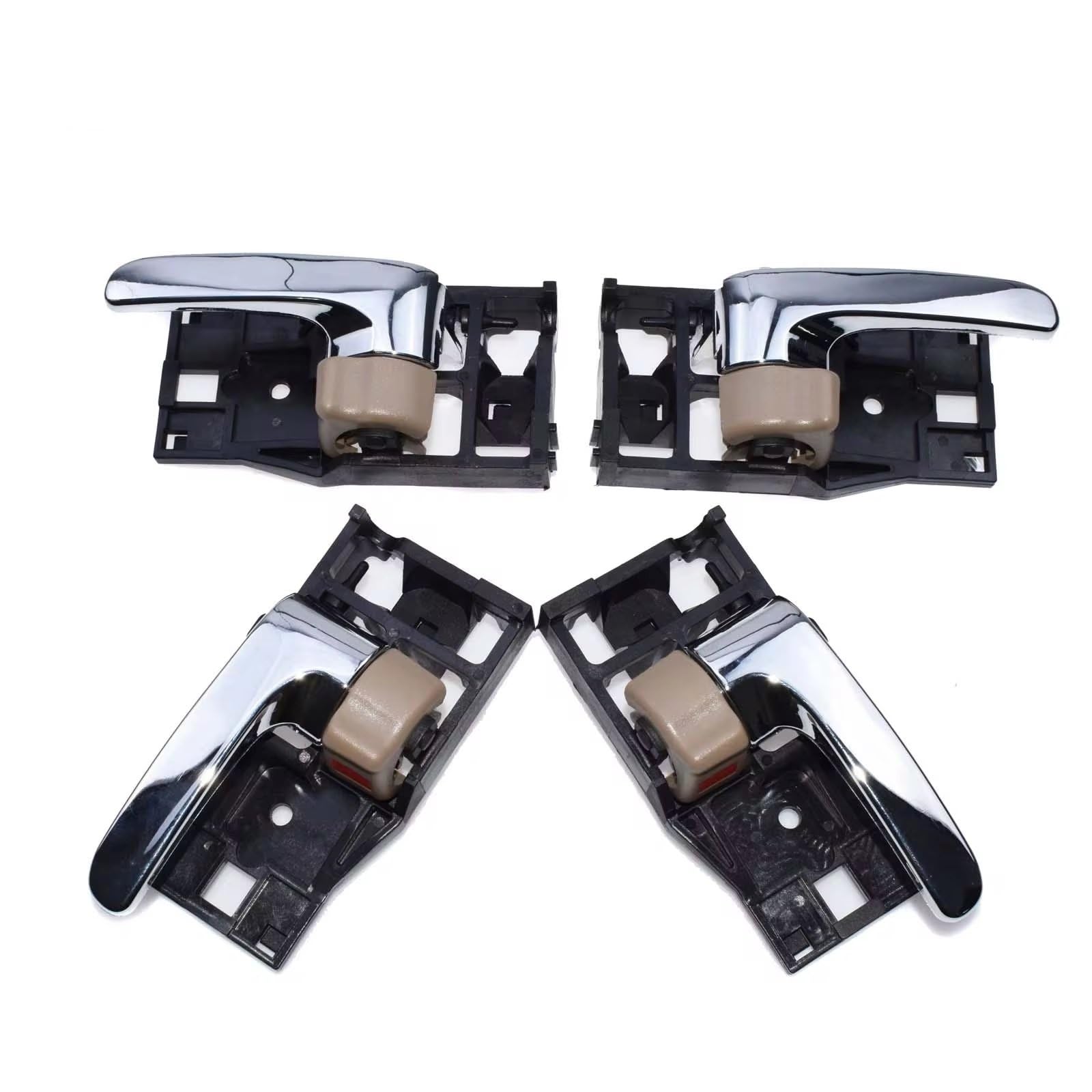 NNJIEUPO Auto Innentürgriff Kompatibel Mit Toyota Für Tundra 2004 2005 2006 Auto-Innentürgriff Vorne Hinten Links Rechts Zubehör 69205-AC010 69206-AC010(4PCS) von NNJIEUPO