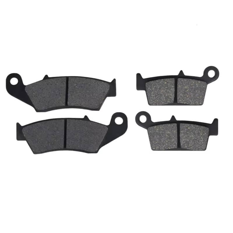 NNJIEUPO Motorrad-Bremsbeläge Für CR 125 R 1987-2001 Für CRF 230 L 2008-2011 Für CRF 230 M 2009-2011 Für SL 230 Landsports 1997-2001 Motorrad Vorne Hinten Bremsbeläge(Front and Rear) von NNJIEUPO