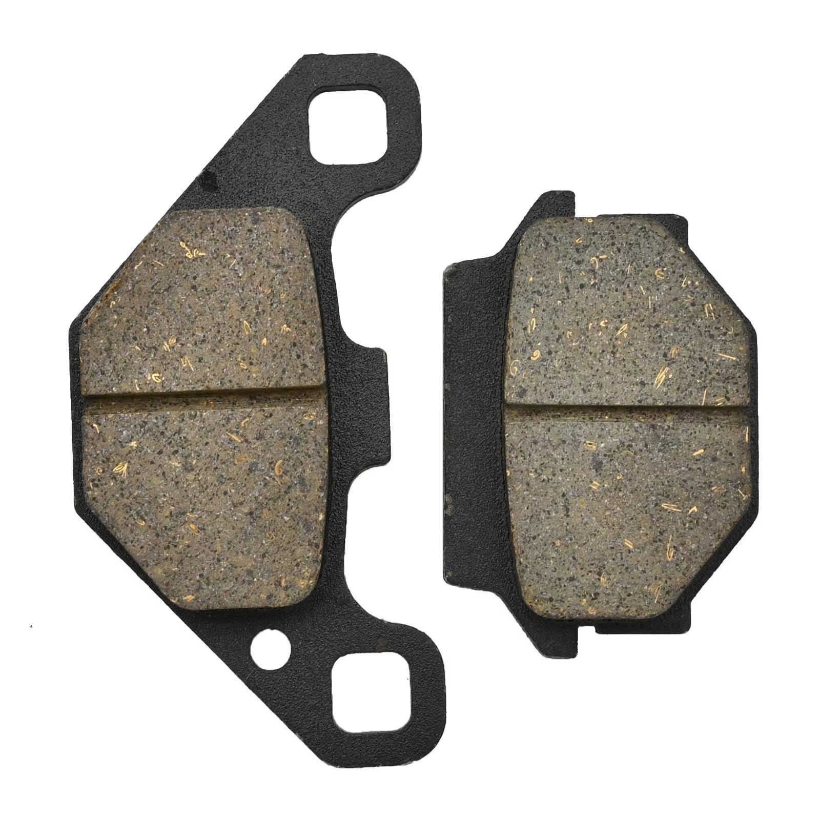 NNJIEUPO Motorrad-Bremsbeläge Kompatibel Mit Für KX125 Für KX250 E1 E2 F1 Für KX500 C1 D1 1987 1988 Für KMX200 A2 A3 1988 1989 1990 1991 1992 Motorrad-Hinterradbremsbeläge von NNJIEUPO