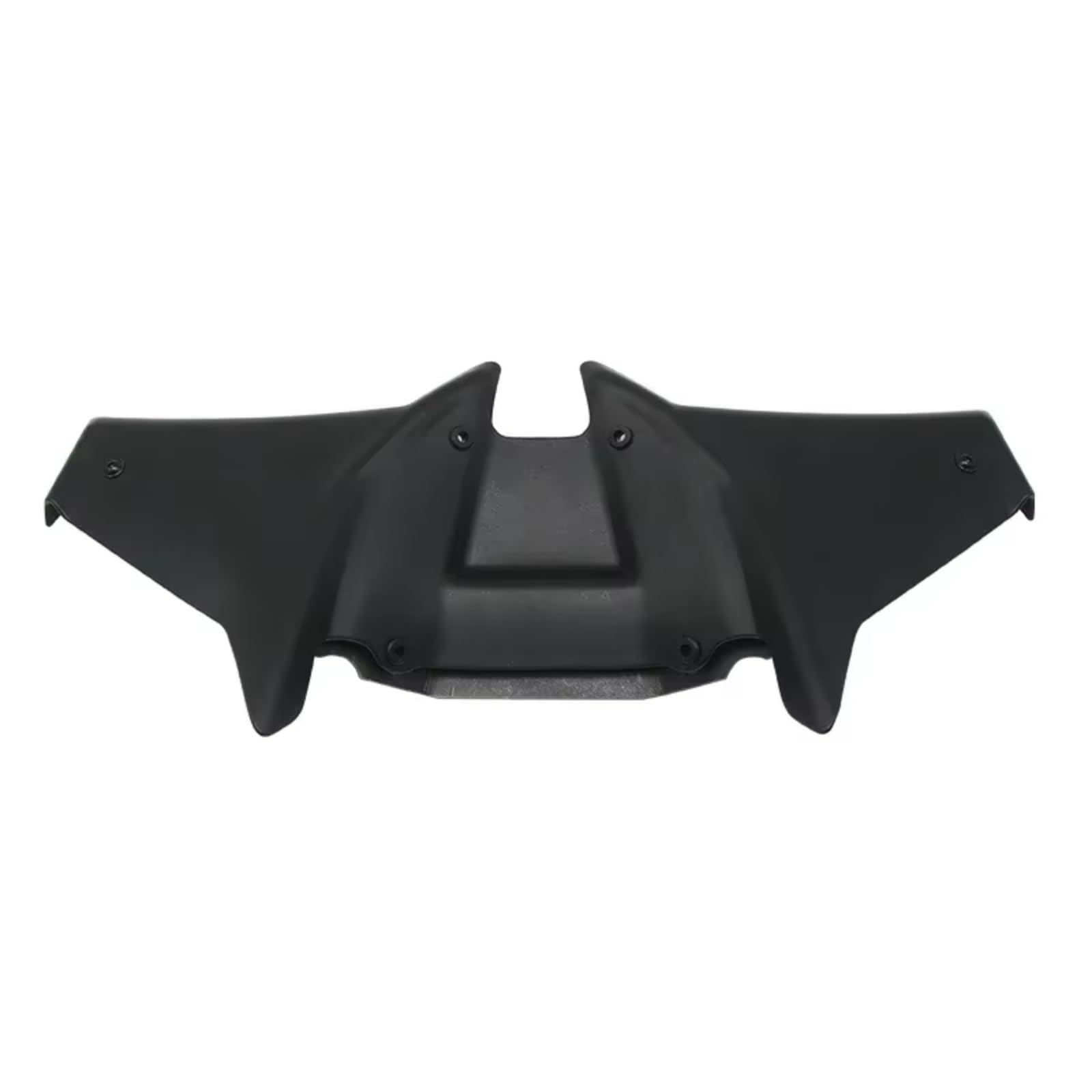 NNJIEUPO Motorrad-Windflügel Für CB750 Für Hornet 2023 Motorrad Für Sport Abtrieb Matt Schwarz Für Nackt Frontal Spoiler Aerodynamisch Für Flügel Deflektor(Black) von NNJIEUPO