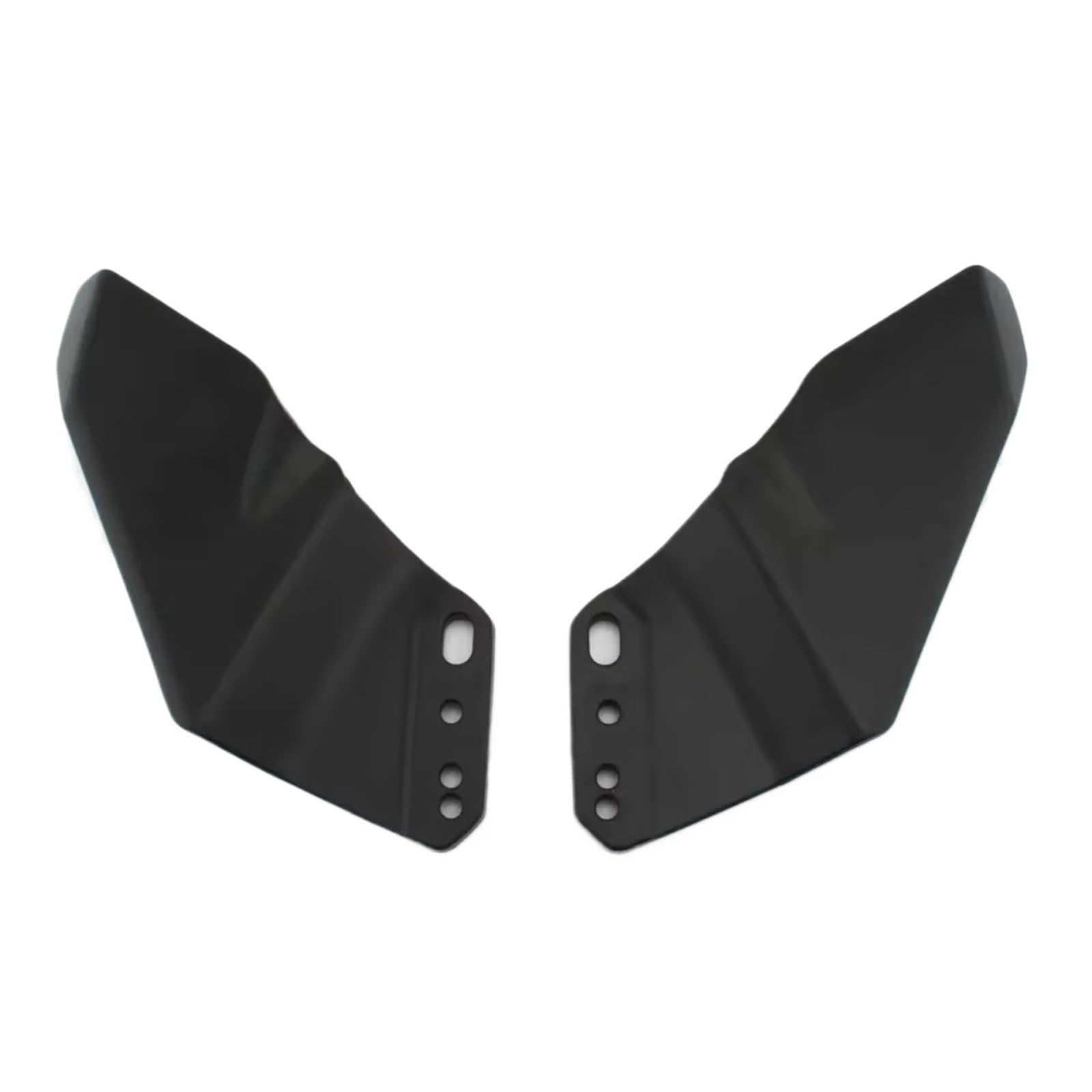 NNJIEUPO Motorrad-Windflügel Für CBR1000RR-R Für CBR400R Für CBR1000RR-R Motorrad Seite Winglet Aerodynamische Für Flügel Kit Spoiler Verkleidung Motorrad Zubehör(Matte Black) von NNJIEUPO