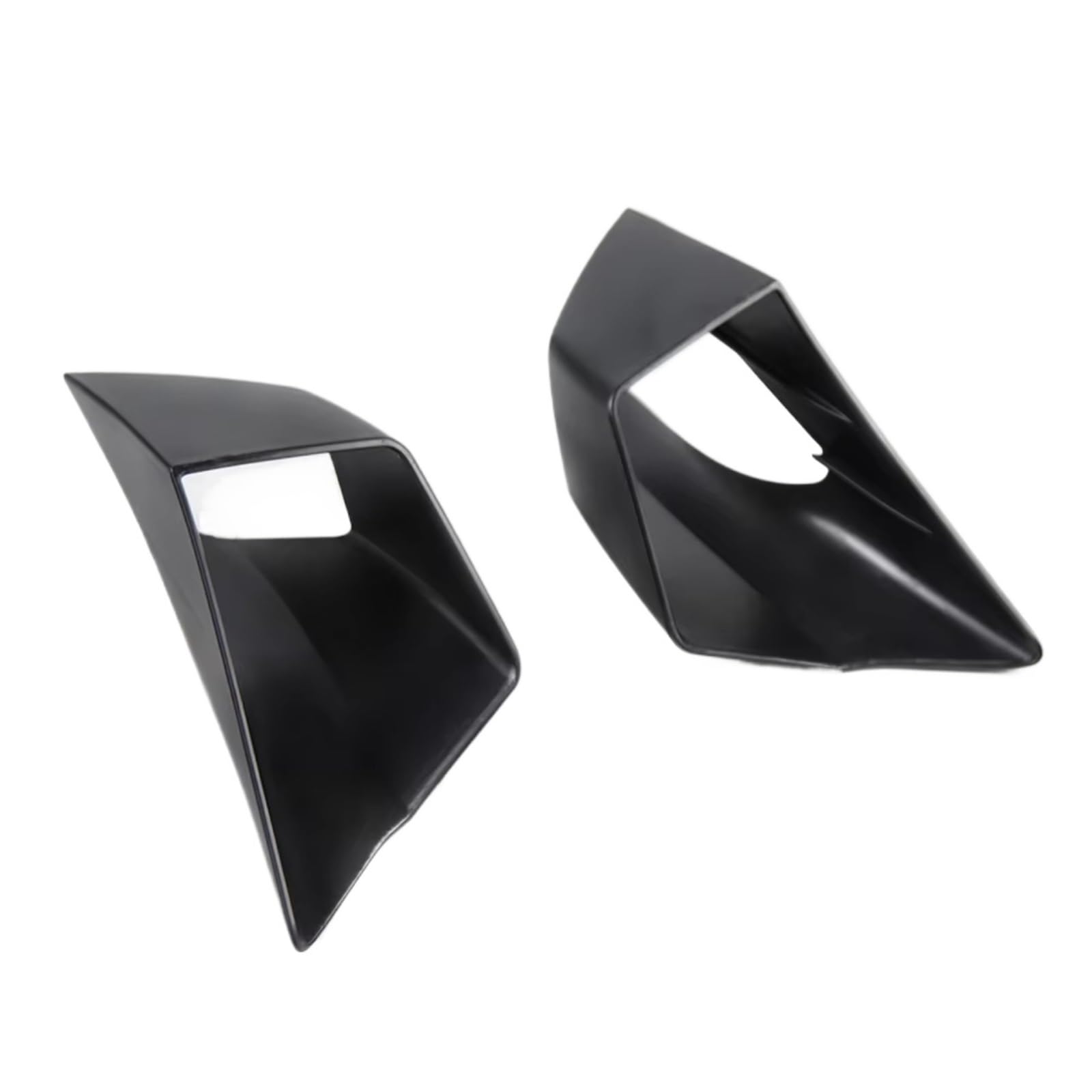 NNJIEUPO Motorrad-Windflügel Für CBR400R Für CBR500R Für CBR1000 Motorrad Verkleidung Winglets Seite Für Flügel Schutz Abdeckung Kit Spoiler Motorrad Zubehör(Black) von NNJIEUPO