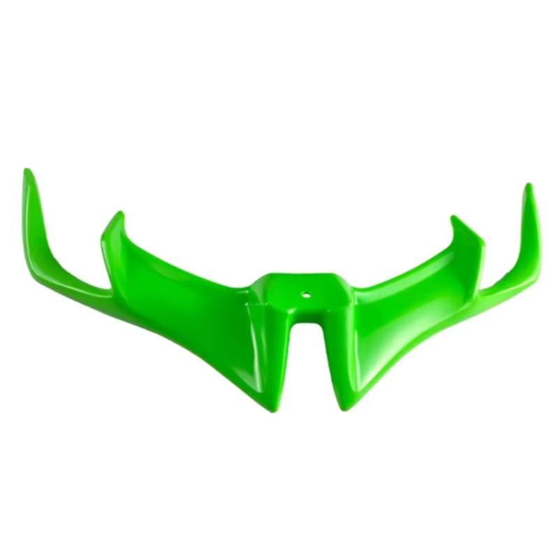 NNJIEUPO Motorrad-Windflügel Für Die Meisten Modelle Von Motorrad-Winglets Aerodynamischer Spoiler Für Flügelseiten-Luftabweiser Motorradverkleidungs-Winglets(Green) von NNJIEUPO