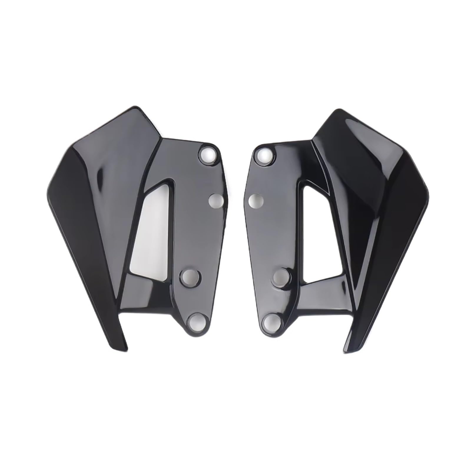 NNJIEUPO Motorrad-Windflügel Für R1300GS 2024 Spoiler Windschutzscheibe Leichte Windschutzscheibe Motorrad Seite Windabweiser Motorrad Zubehör(Black) von NNJIEUPO