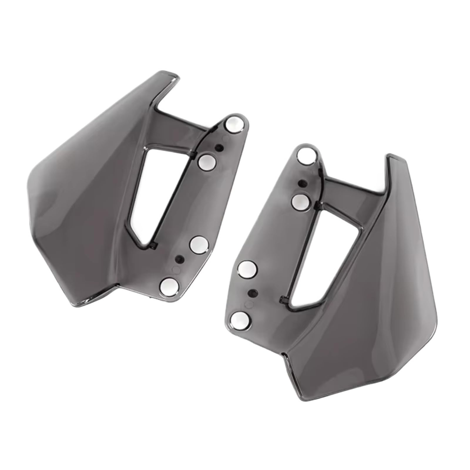 NNJIEUPO Motorrad-Windflügel Für R1300GS Für Motorrad Seite Spoiler Deflektoren Seite Windschutzscheibe Windschutz Defelctor Motorrad Zubehör(Light Smoke) von NNJIEUPO