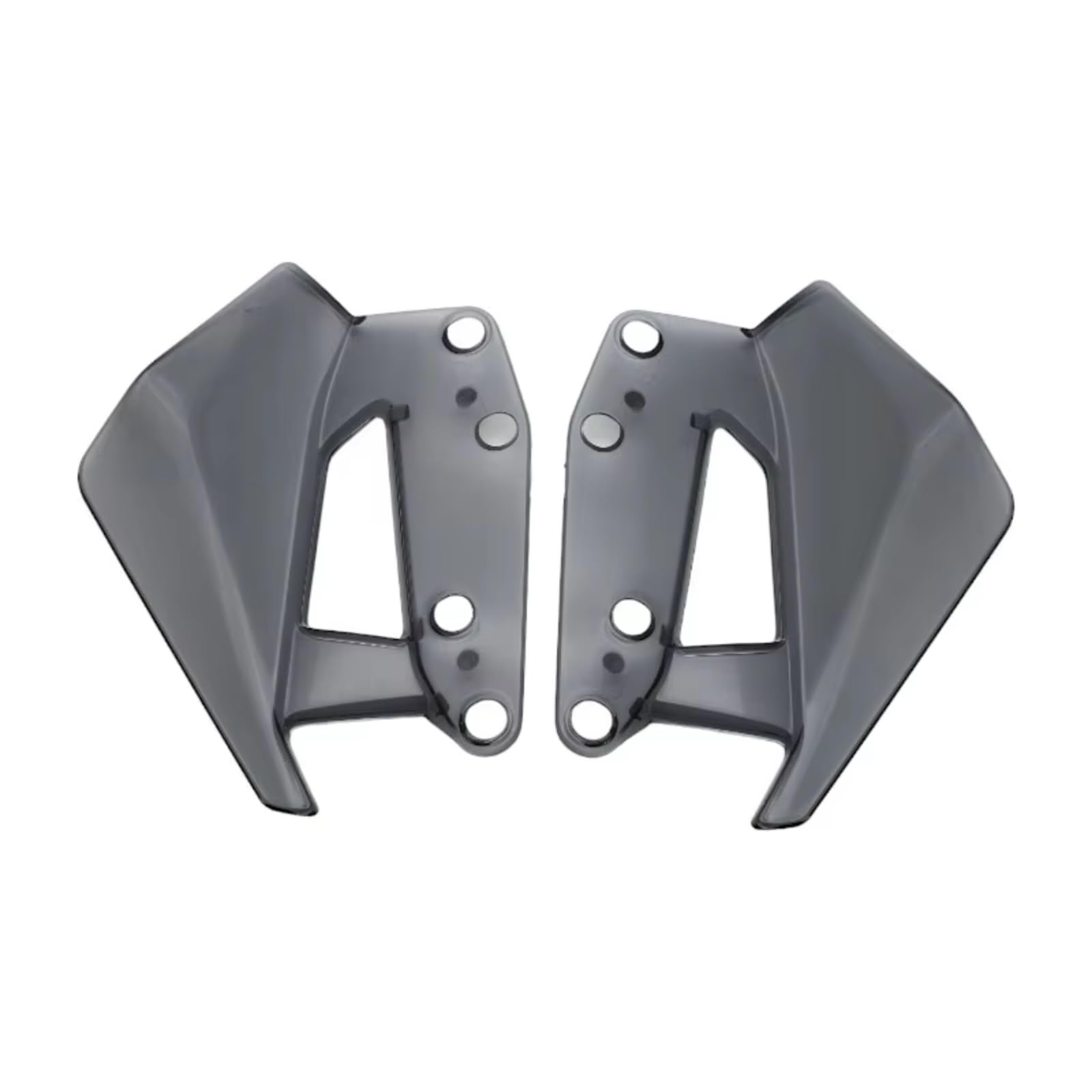 NNJIEUPO Motorrad-Windflügel Für R1300GS Trophy/Triple Black Seitenwindabweiser Spoiler Fliegengitter Windschutzscheibe Carbon Look Windschutzscheibe Motorrad Ersatzteile(Grey) von NNJIEUPO