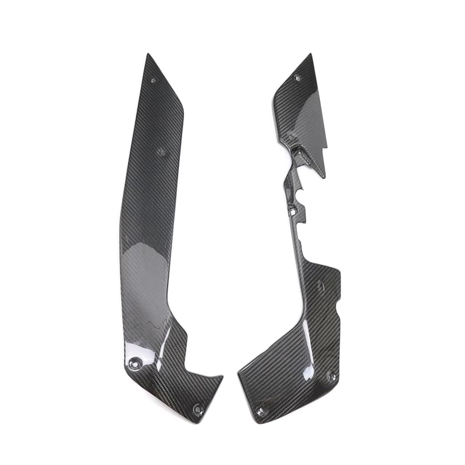 NNJIEUPO Motorrad-Windflügel Für Sportster Für S 1250 RH 1250S 2021 2022 2023 Bauch Für Pan Unteren Motor Spoiler Verkleidung Guards Abdeckung Carbon Faser Motorrad von NNJIEUPO