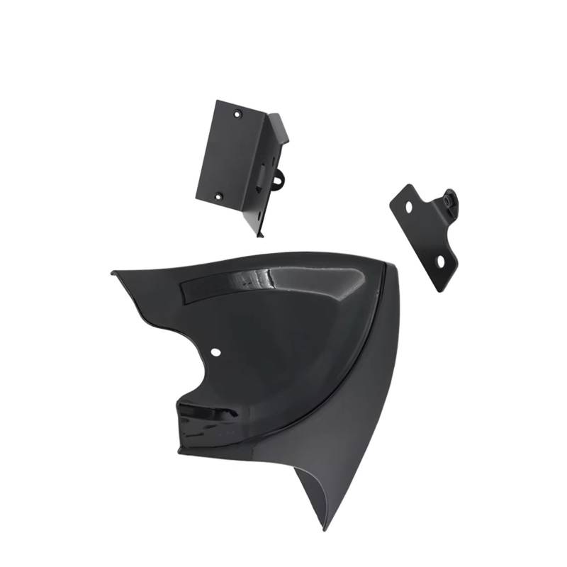 NNJIEUPO Motorrad-Windflügel Für XL883L Für Sportster 883 Low 2005 2010 Für XL883L Für Sportster 883L 2006-2009 Motorradspoiler-Spoiler-Kotflügel-Kinnverkleidungen Von Motorradspoiler.(Glossy Black) von NNJIEUPO