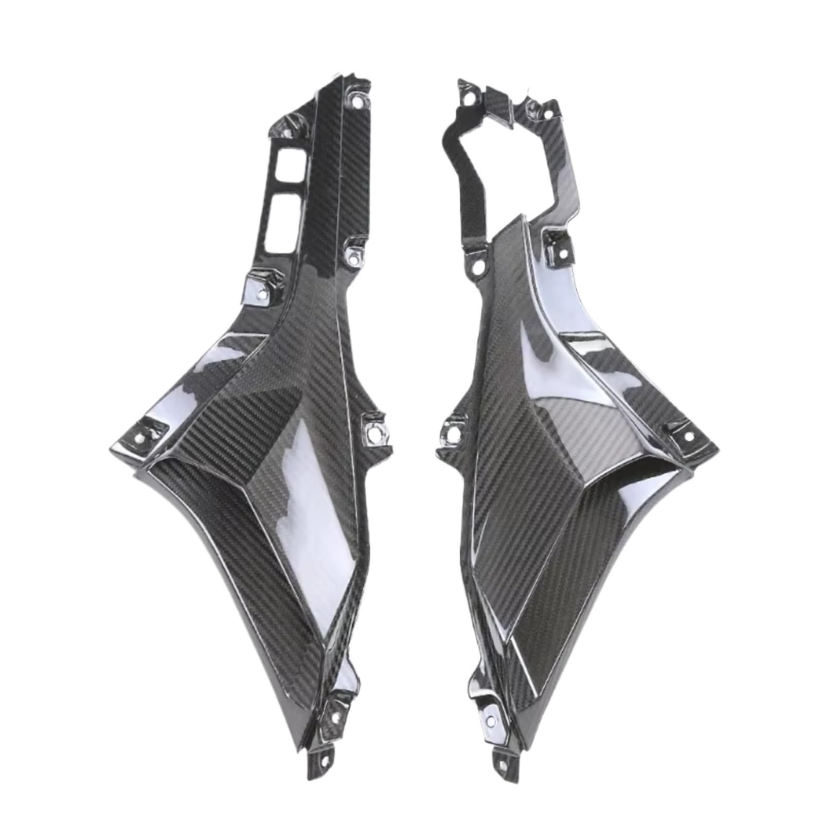 NNJIEUPO Motorrad-Windflügel Für ZX-25R 2020 2021 2022 2023 2024 Spoiler Verkleidung Untere Seite Abdeckung Panels Motorrad Zubehör Motorrad Ersatzteile von NNJIEUPO