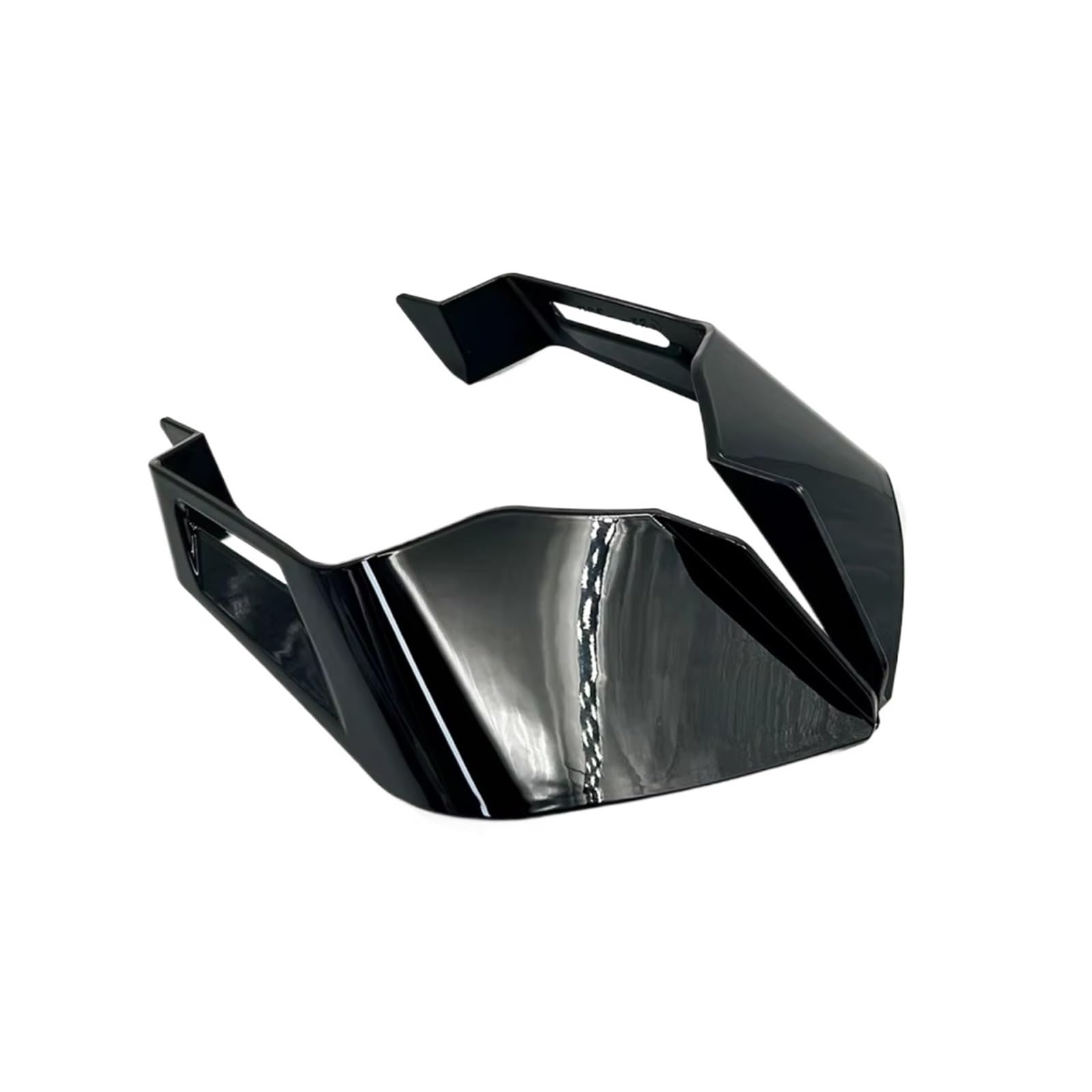 NNJIEUPO Motorrad-Windflügel Für ZX10R 2017 2018 2019 2020 2021 Motorrad Verkleidung Teile Kit Feste Winglet Aerodynamische Flügel Spoiler Motorrad Zubehör(Bright Black) von NNJIEUPO