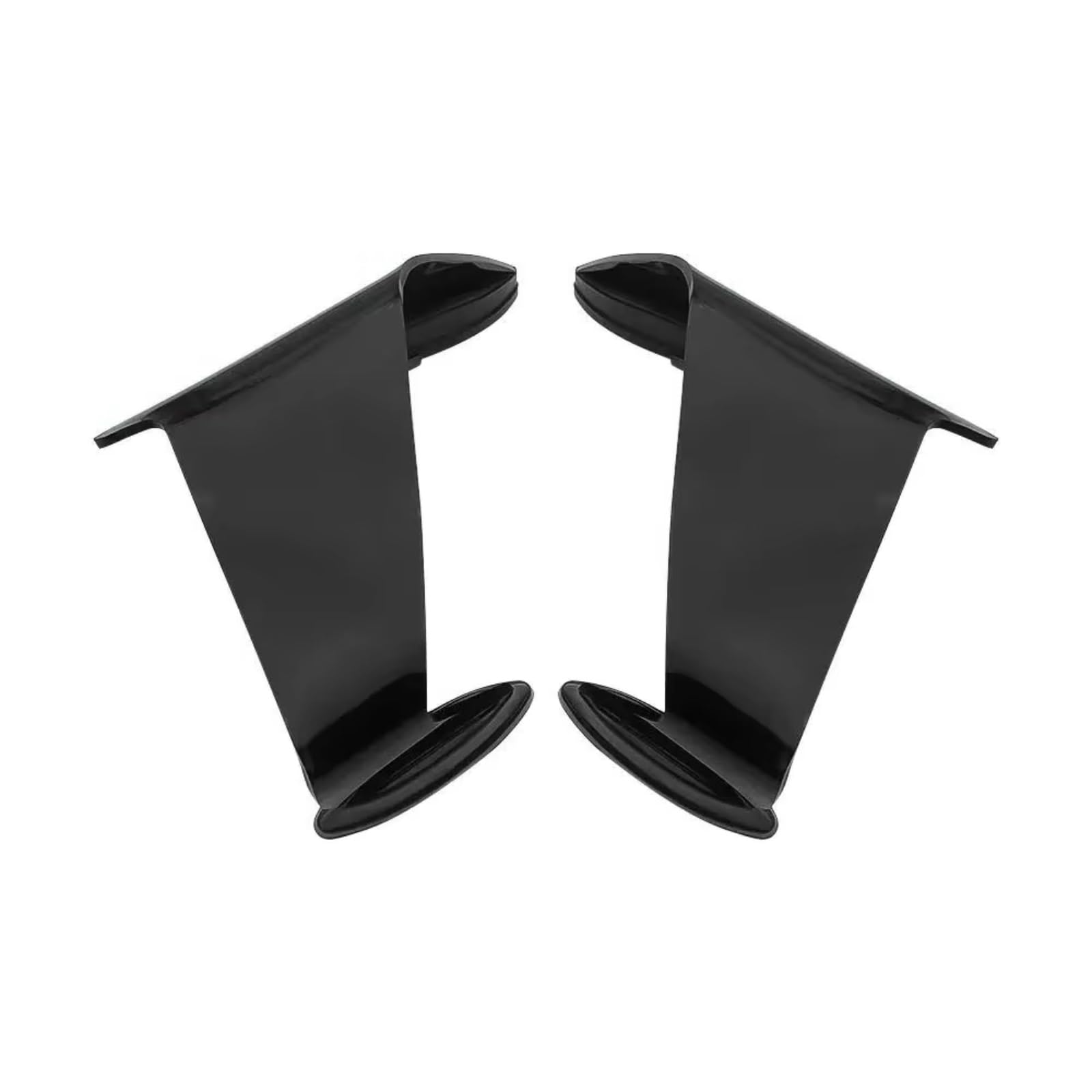 NNJIEUPO Motorrad-Windflügel Für ZX10R 2022 2023 2024 Motorrad Verkleidung Spoiler Teile Pneumatische Für Flügel Kit Fest Für Flügel Motorrad Zubehör(Black) von NNJIEUPO