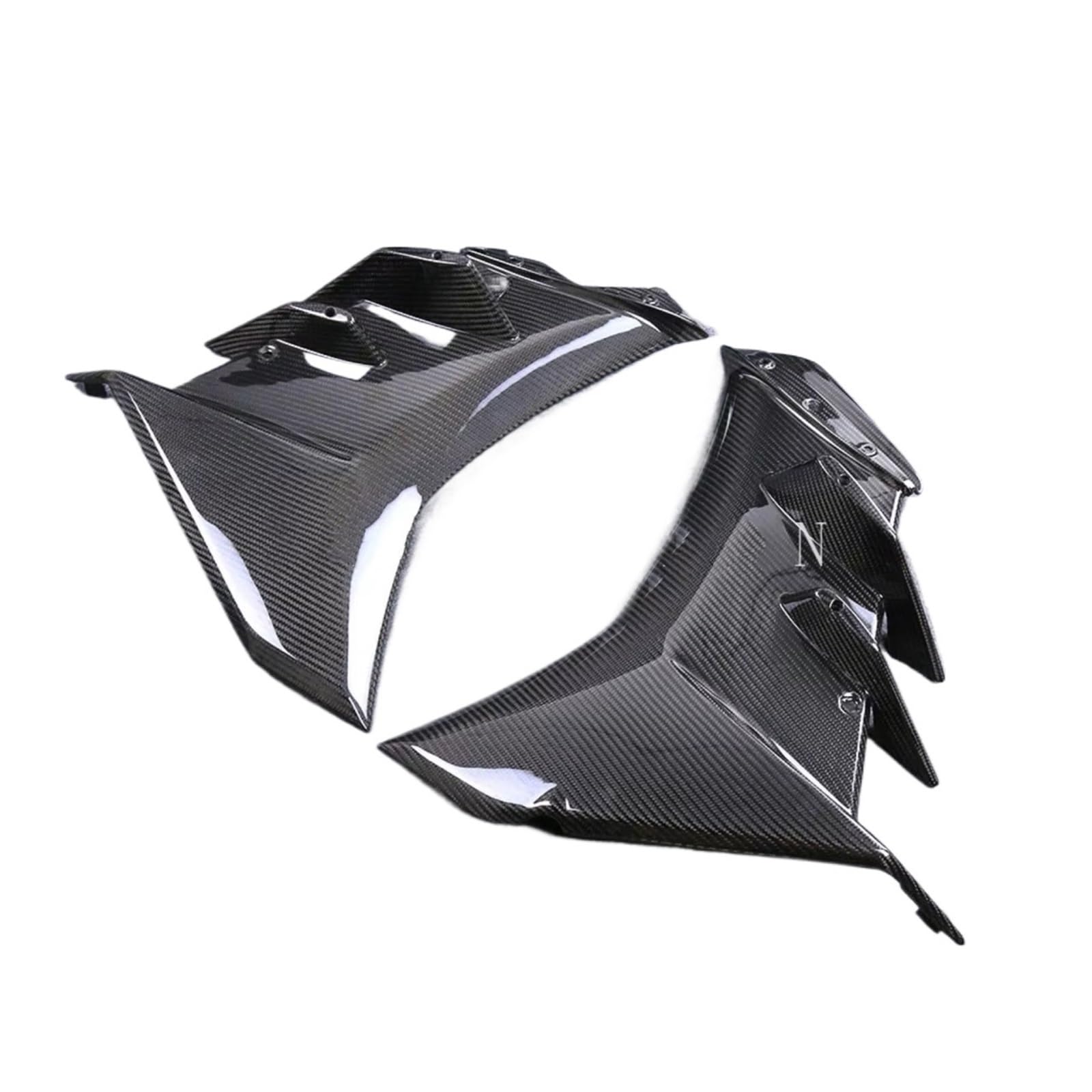 NNJIEUPO Motorrad-Windflügel Kompatibel Mit Aprilia Für RSV4 2021 2022 2023 Motorradzubehör Windabweiser Spoiler Seitenverkleidung Teil-Set von NNJIEUPO