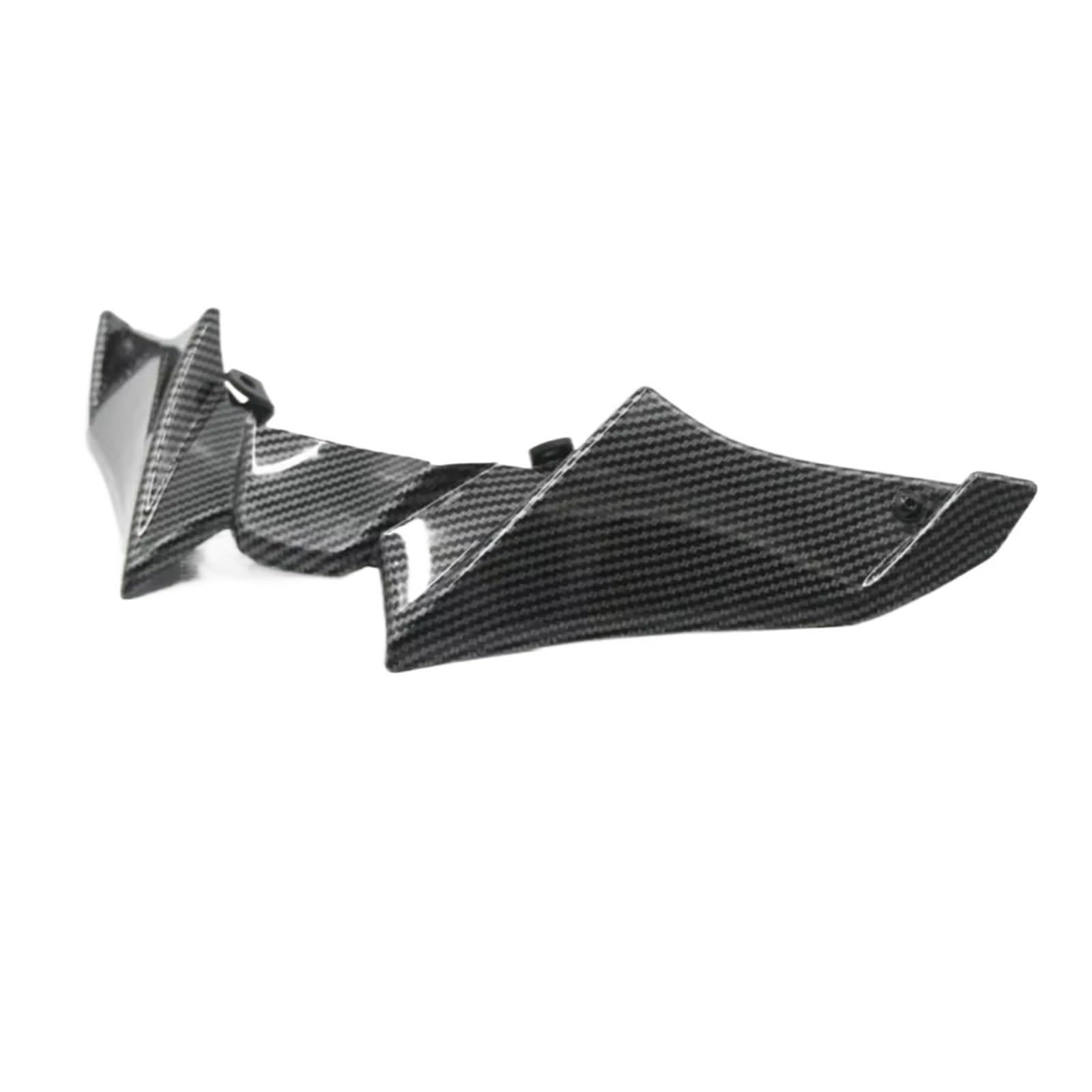 NNJIEUPO Motorrad-Windflügel Kompatibel Mit Yamaha Für MT-09 SP Für MT-09 2021 2022 Motorrad-Abtrieb Für Naked Forntal Spoiler Aerodynamisch Für Flügelabweiser(Carbon Fiber Look) von NNJIEUPO