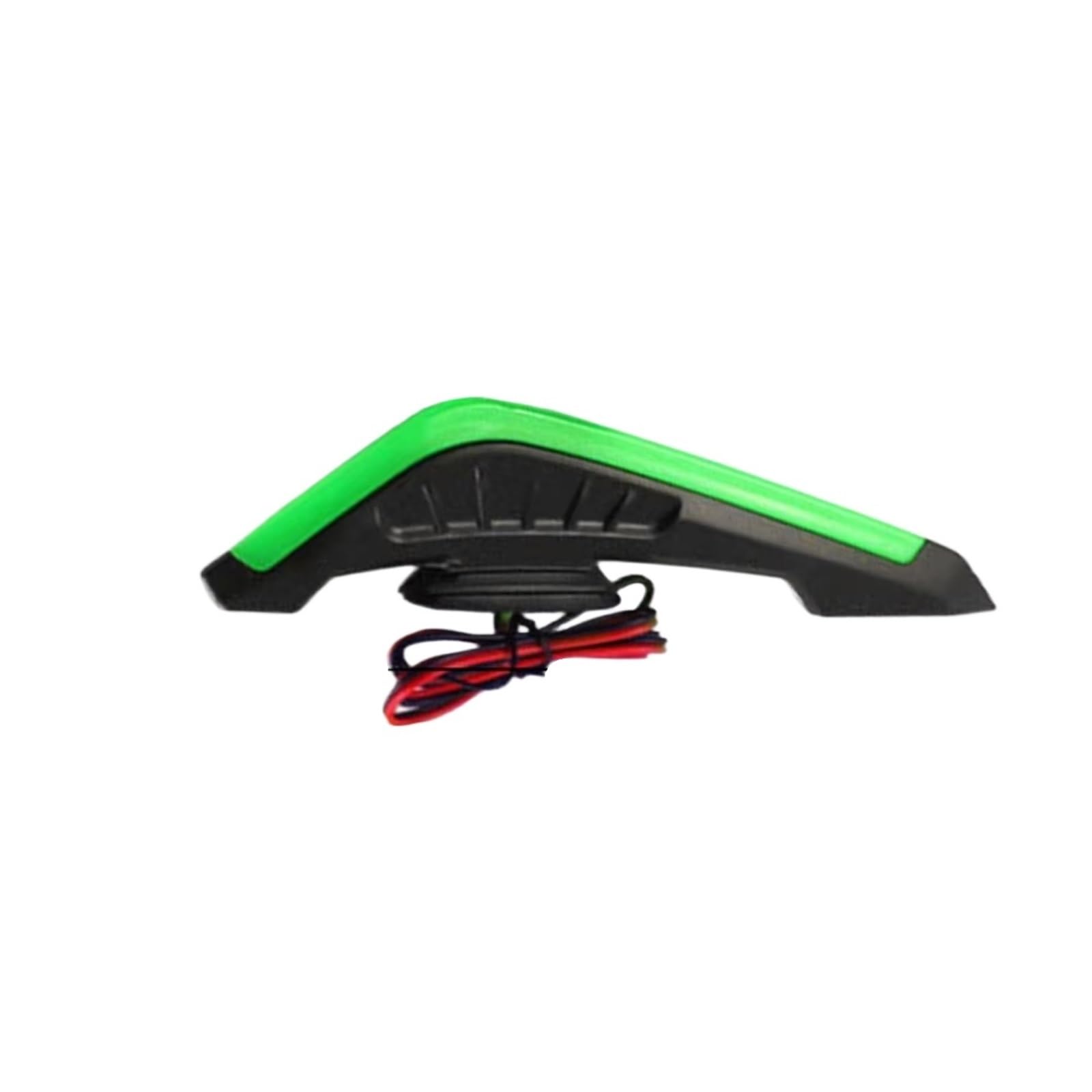 NNJIEUPO Motorrad-Windflügel Motorrad-Seiten-Winglet Aerodynamischer Spoiler Für Flügel Mit Dynamischem Flügel-Aufkleber Für Elektrisches Motorrad-Modifikationszubehör(Green) von NNJIEUPO