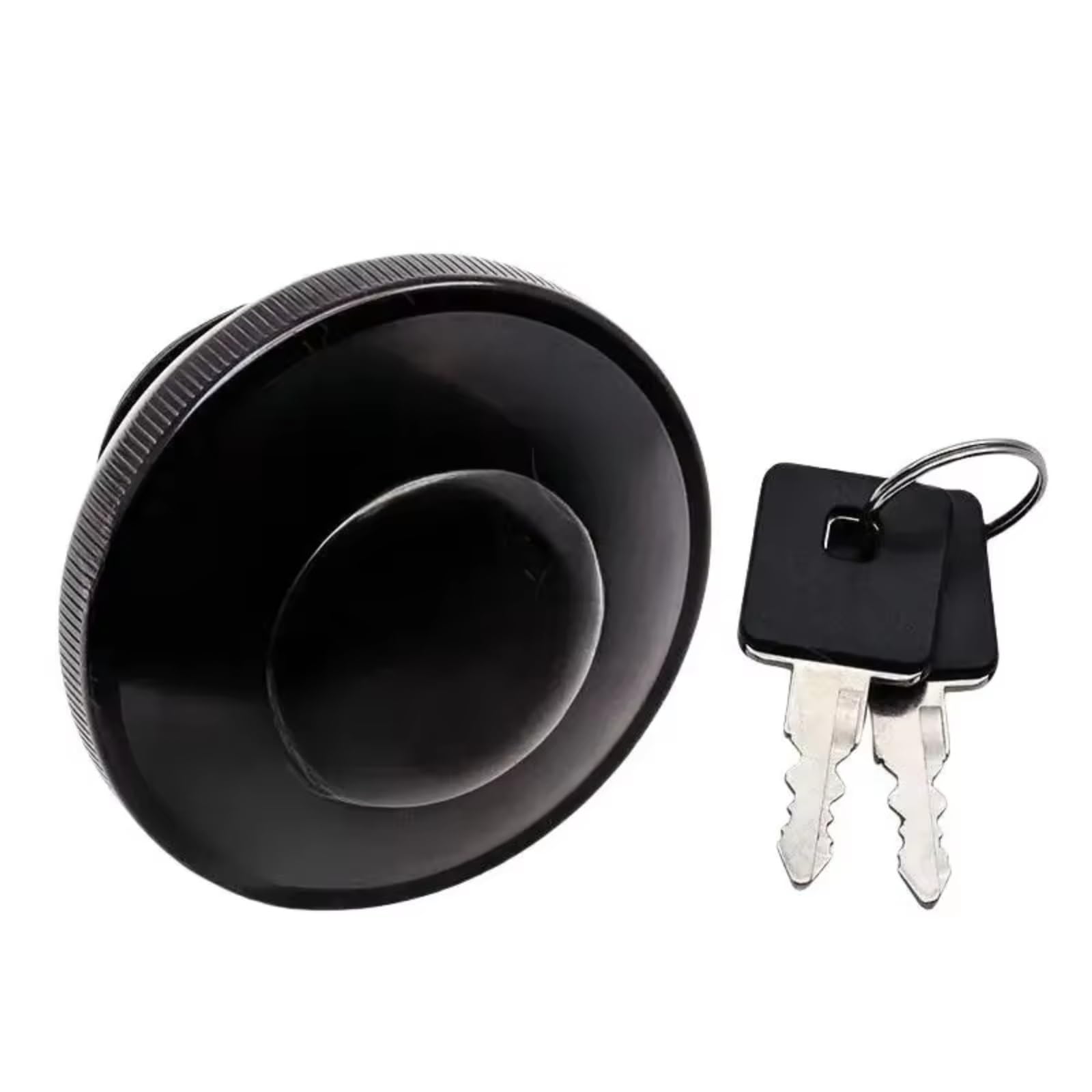 NNJIEUPO Motorrad-Zündschloss Für Sportster 883 Für XL883 Für Custom Für Roadster Für Super Low 1995-2003 Motorrad Zündschloss Sperren Für Gas Cap Cover Lock(Fuel Cap Black) von NNJIEUPO