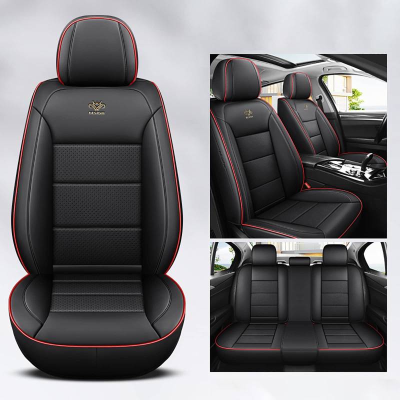 NOBQUA Sitzbezüge Auto Autositzbezüge Universal Set für Mini Cooper Mini ONE PACEMAN Clubman Countryman Coupe Auto Zubehör von NOBQUA