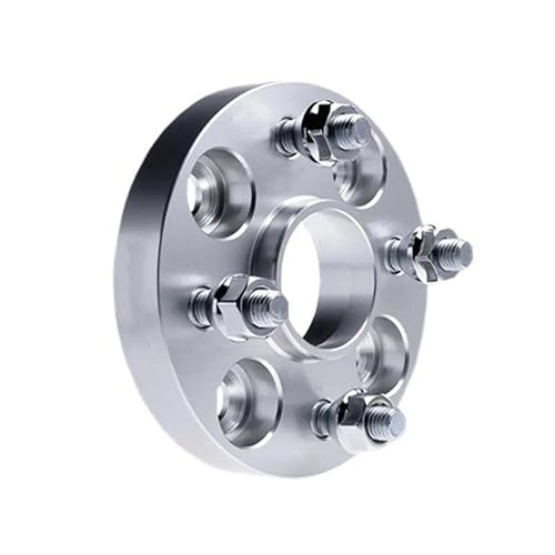 Spurverbreiterung Aluminium 25/30mm PCD 4x108 65,1mm M12 * 1,25 Rad Spacer Adapter Für Citroen Für Berlingo Für Multispace C3 Für Aircross C3-XR,C3L 1 Stück Unterlegscheiben Platte (Farbe : 1Pc Space von NOCHE