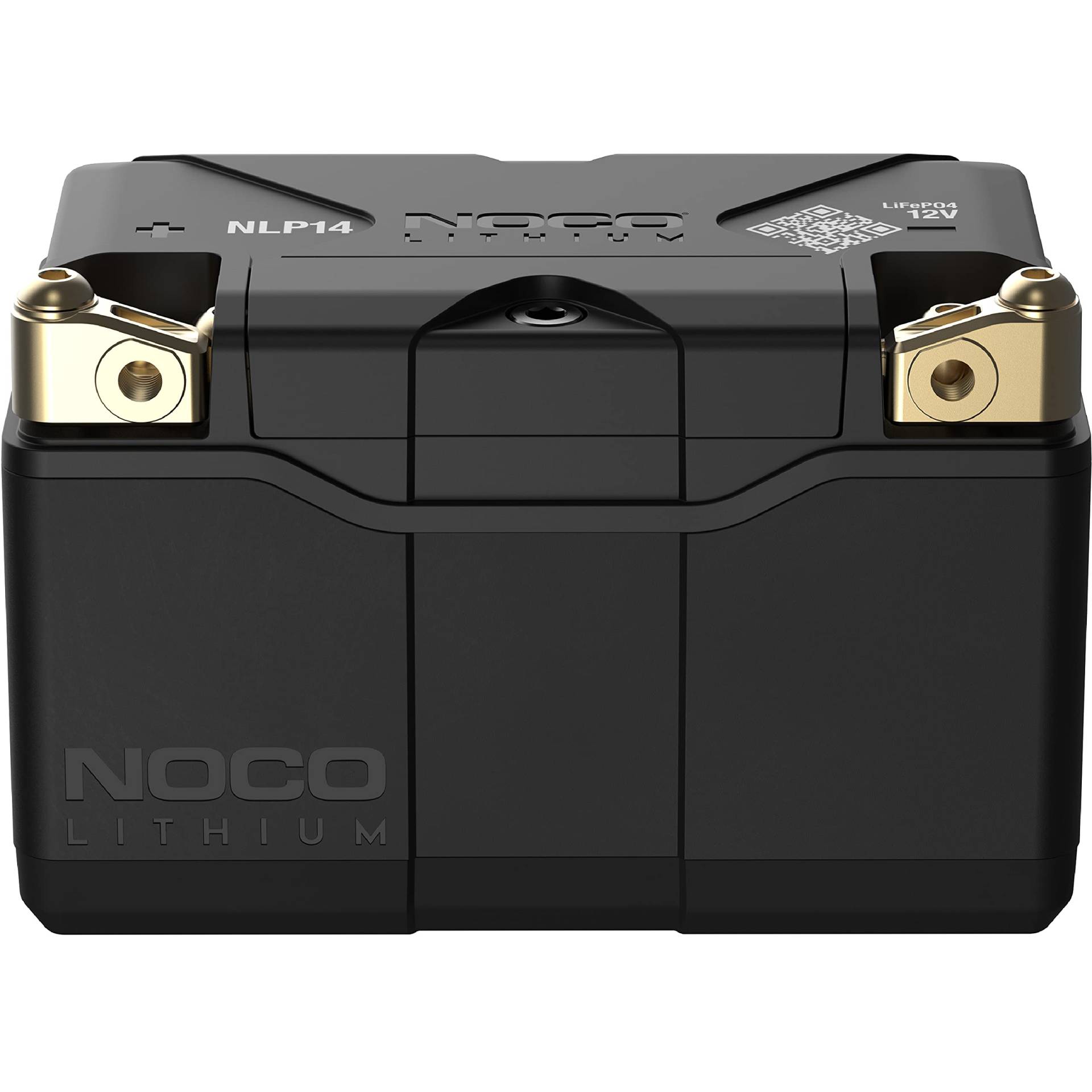 NOCO Lithium NLP14, 500A Powersports-Batterie, 12V 4Ah Litium-Ionen-Batterie für Motorräder, Quads, UTVs, Jet-Skis, Roller, Schneemobile und Rasenmäher von NOCO