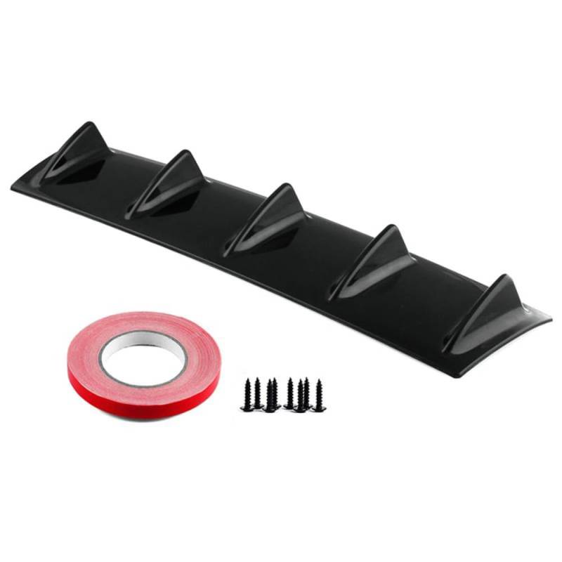 Auto ABS/Kohlefase Stoßstange Lippe Diffusor, Für BMW Z1 Z3 Z4 E30 E36 E52 E85 E86 E89 G29 Z3M Z4M 20i 30i M40i Heckspoiler Splitter Anti Crash Kratzfest Styling ZubehöR,A/Black-M von NOGRAX