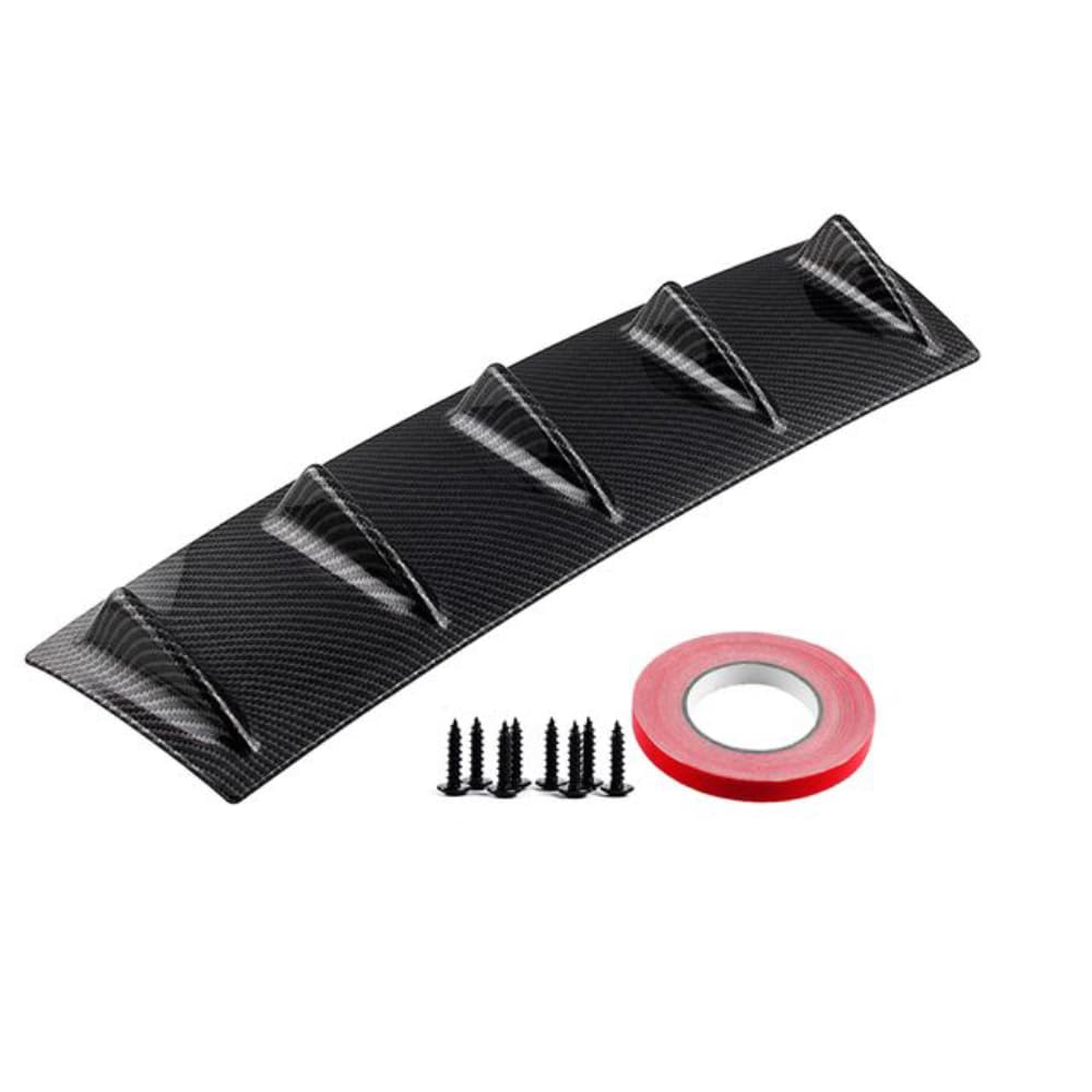 Auto ABS/Kohlefase Stoßstange Lippe Diffusor, Für BMW Z1 Z3 Z4 E30 E36 E52 E85 E86 E89 Heckspoiler Splitter Anti Crash Kratzfest Styling ZubehöR,A/Carbon Fiber Pattern-M von NOGRAX