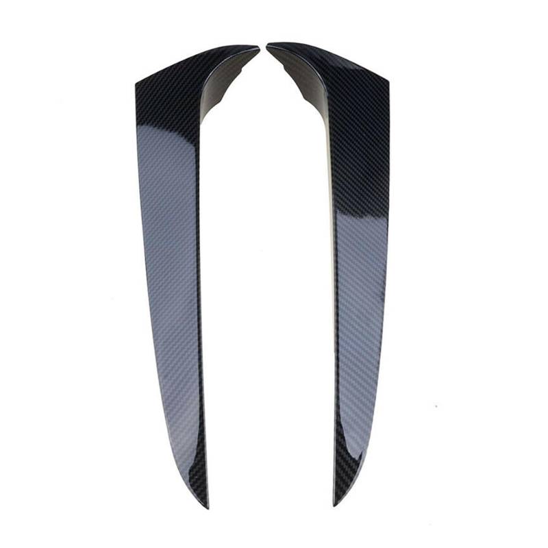 Auto Heckspoilerflügel Für X3 Für F25 2011-2017 2Pcs Auto Heckscheibe Seitenspoilerflügel Kofferraum Flügel Spoiler(Carbon Fiber Look) von NOKRGQW