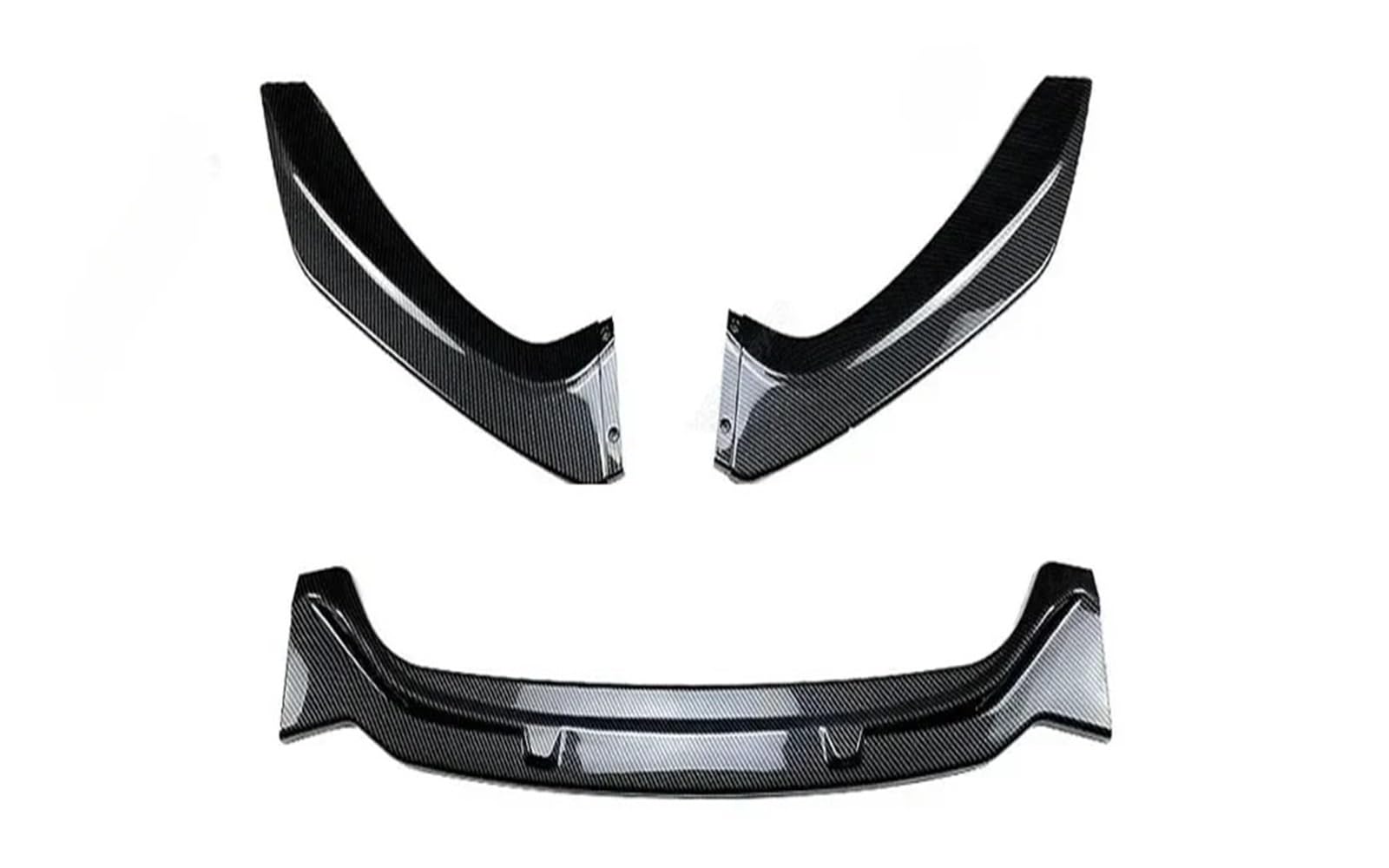 Frontspoiler Frontlippe Für 1 Serie Für F20 Für F21 Für M-Pack 2016-2019 Für 118i 120i Für M135i M140i Für M-Sport Front Lip Bumper Klinge Frontstoßstange Spoiler(Carbon 2015-2019) von NOKRGQW