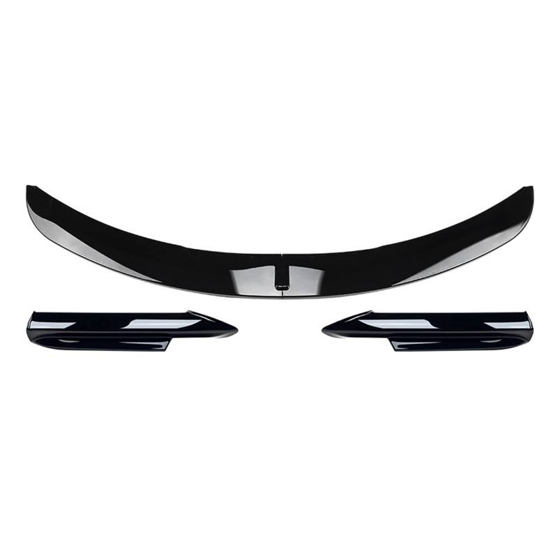 Frontspoiler Frontlippe Für 3 Serie Für E90 E91 Für M-Tech Für 320i 330i 2005-2008 Auto Frontschürze Lip Body Kit Spoiler Canard Lip Frontstoßstange Spoiler(Gloss Black A B) von NOKRGQW