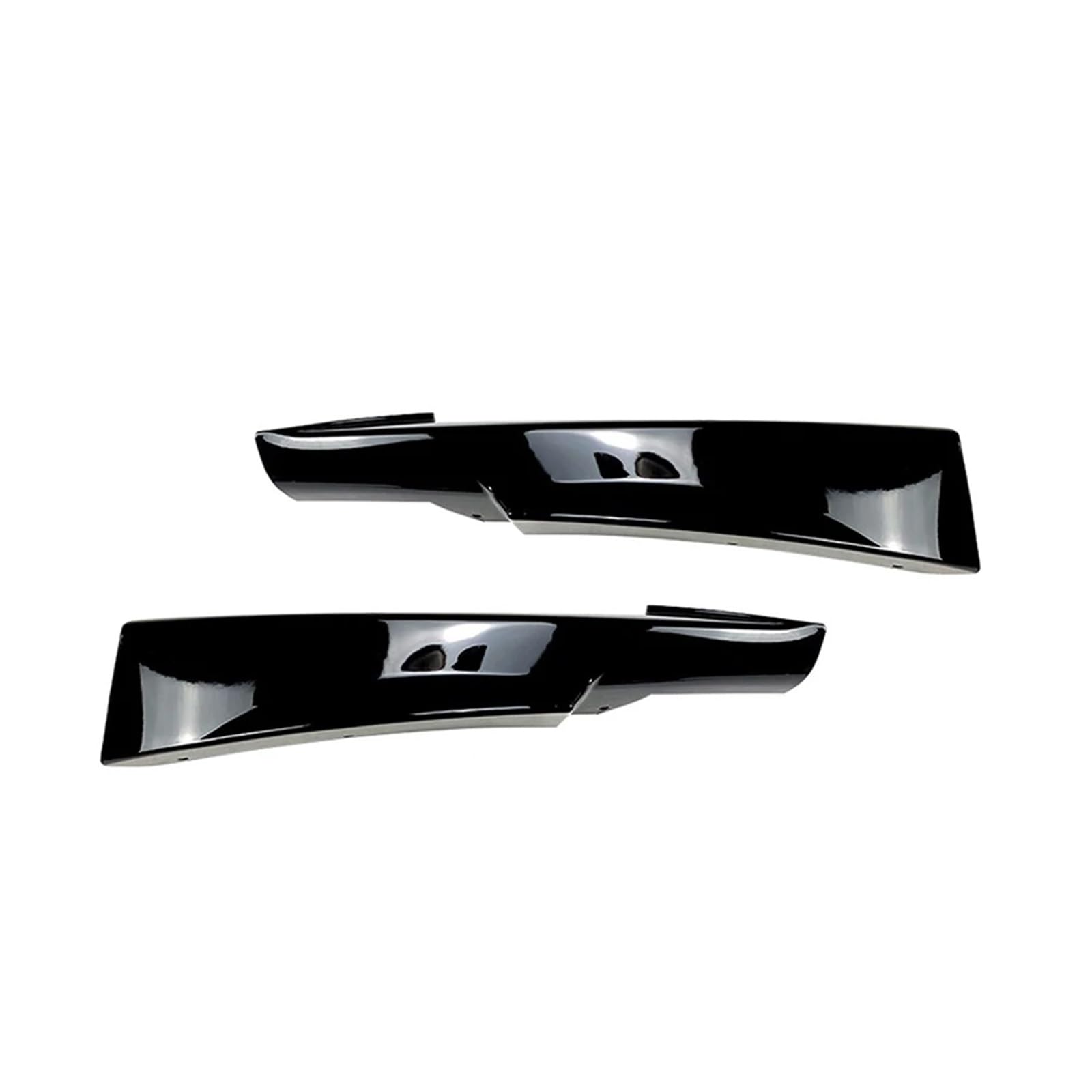 Frontspoiler Frontlippe Für 3 Serie Für E90 Für LCI Für M-Sport 2009-2012 Auto Stoßstange Vorne Lip Schaufel Lip Spoiler Schutzfolie Frontstoßstange Spoiler(Gloss Black Splitter) von NOKRGQW