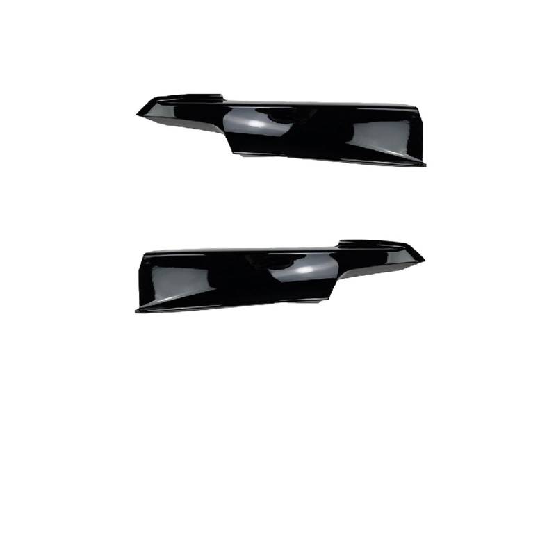 Frontspoiler Frontlippe Für 3 Serie Für F30 Für M Pack Für 320i 325i Für M-Sport 2012-2019 Front Stoßstange Nebel Licht Lip Spoiler Frontstoßstange Spoiler(Down Gloss Black) von NOKRGQW