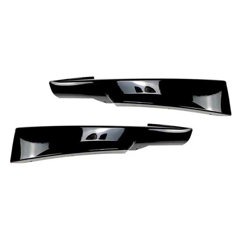 Frontspoiler Frontlippe Für 3 Serie Für M-Sport Für Pre-LCI 2005-2012 Frontschürze Spoiler Diffusor Air Vent Trim Frontstoßstange Spoiler(Gloss Black 09-12 B) von NOKRGQW