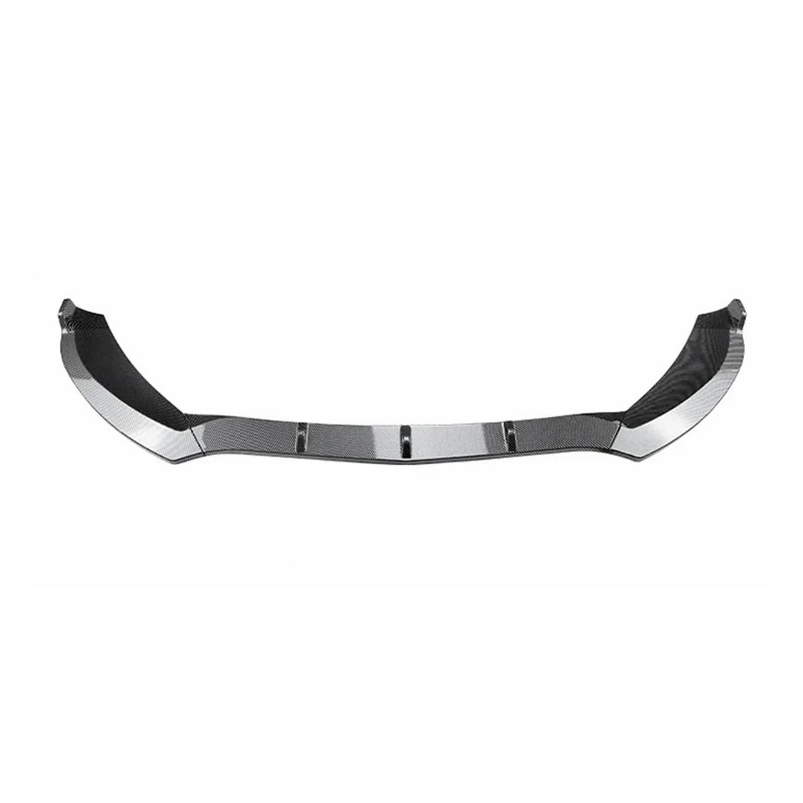 Frontspoiler Frontlippe Für Benz Für C Klasse Für W205 Für C200 C250 C260 C300 C400 C450 2014-2018 Auto Front Lip Body Kit Spoiler Diffusor Frontstoßstange Spoiler(Carbon Look) von NOKRGQW