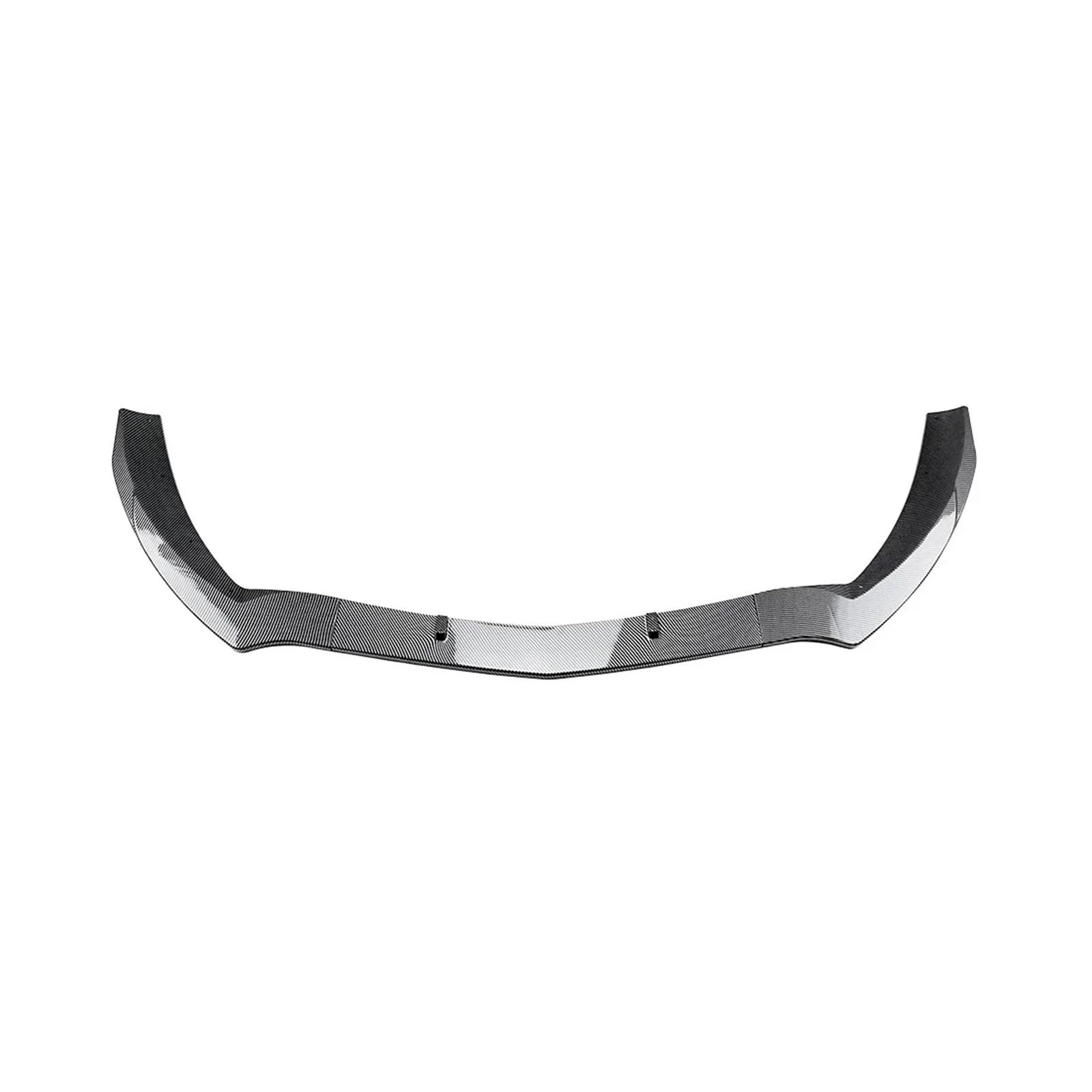 Frontspoiler Frontlippe Für Benz Für CLA Klasse Für C117 Für CLA200 220 260 180 Standard 2013-2019 Auto Front Lip Diffusor Spoiler Körper Kit Frontstoßstange Spoiler(Carbon Look) von NOKRGQW