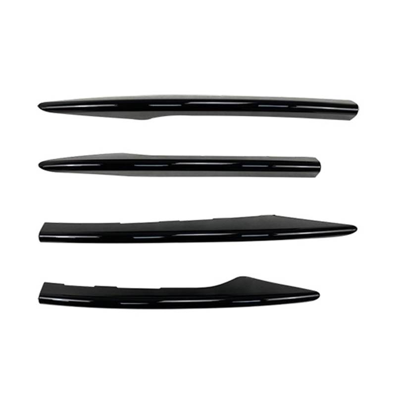 Frontspoiler Frontlippe Für Benz Für E Klasse Für W213 Für E200 E260 E300 E300e E450 2021-2023 Auto Vorderen Stoßfänger Lip Spoiler Dekorieren Trim Frontstoßstange Spoiler(Gloss Black2) von NOKRGQW