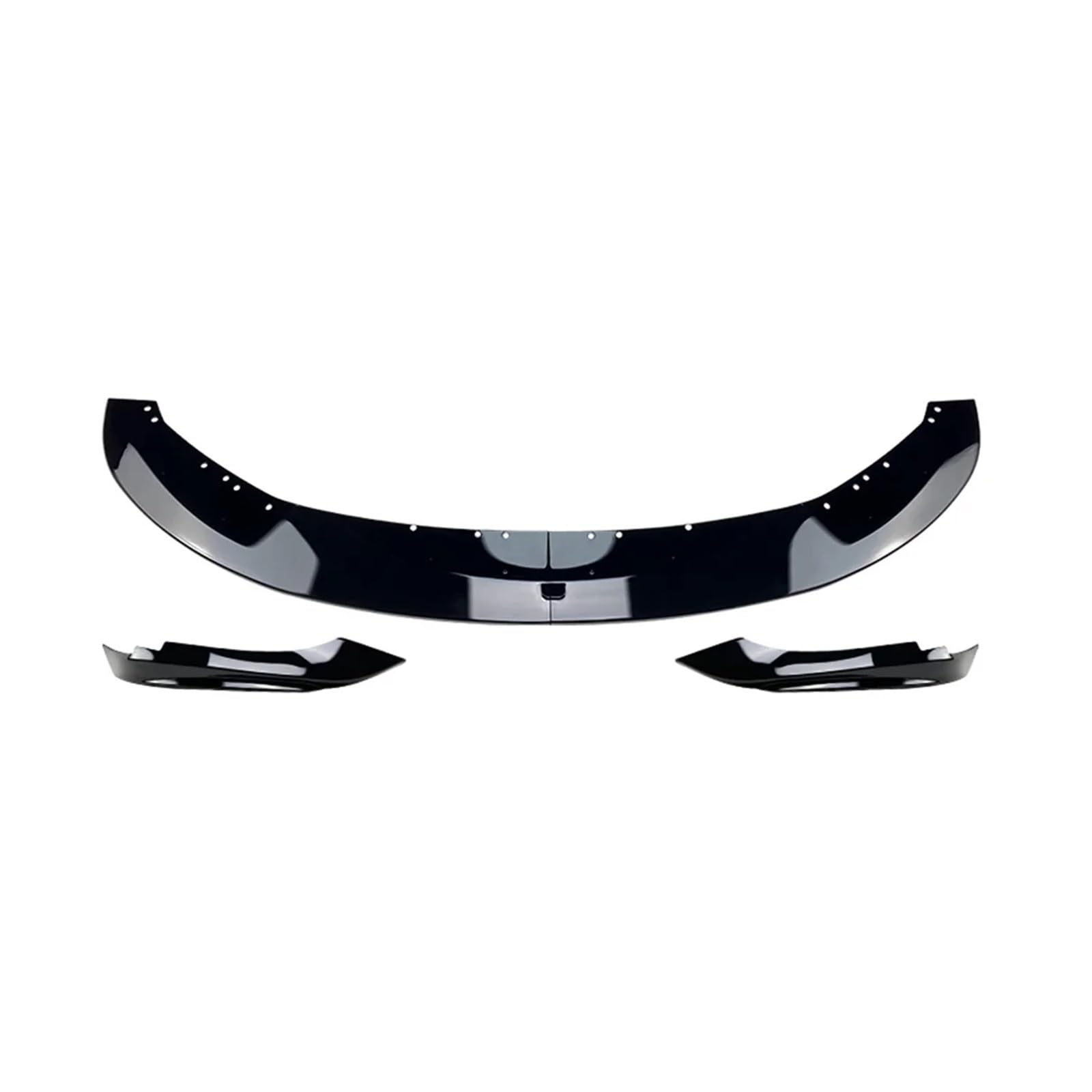 Frontspoiler Frontlippe Für F32 F33 F36 Für 4 Serie Für 420i 425i 430i 440i Für M440i 2014-2020 Auto Frontschürze Lip Spoiler Frontstoßstange Spoiler(Gloss Black (4pcs)) von NOKRGQW