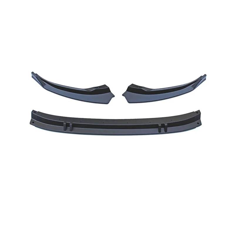 Frontspoiler Frontlippe Für S3 Für A3 Für S-Linie Für 8Y 2021-2024 Auto Vorderen Stoßfänger Lippe Front Diffusor ABS Körper Kit Frontstoßstange Spoiler(MATT BLACK) von NOKRGQW